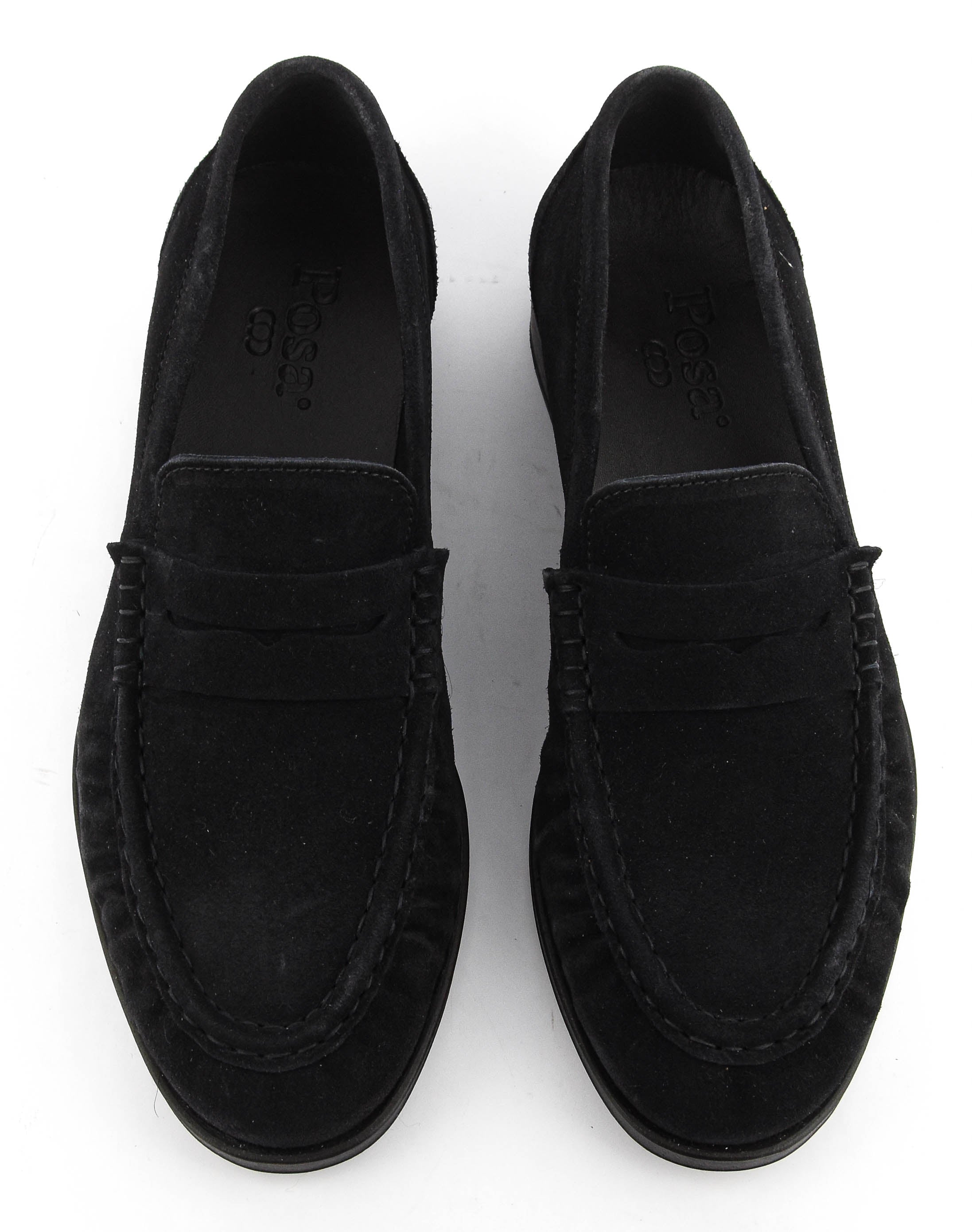 POSA PENNY LOAFER WRINKLE NIGHT BLUE
