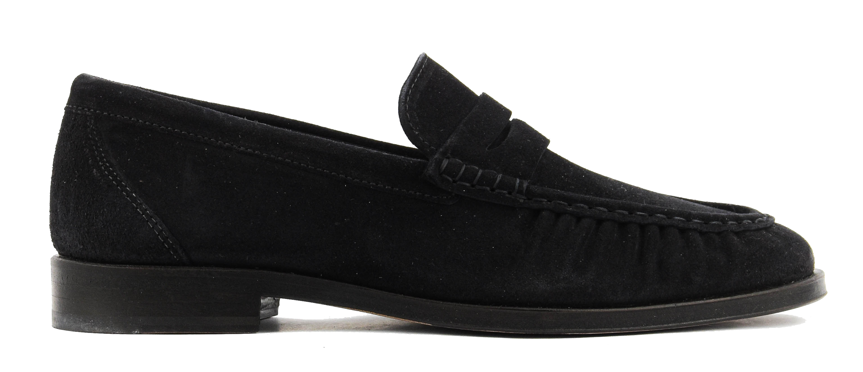 POSA PENNY LOAFER WRINKLE NIGHT BLUE