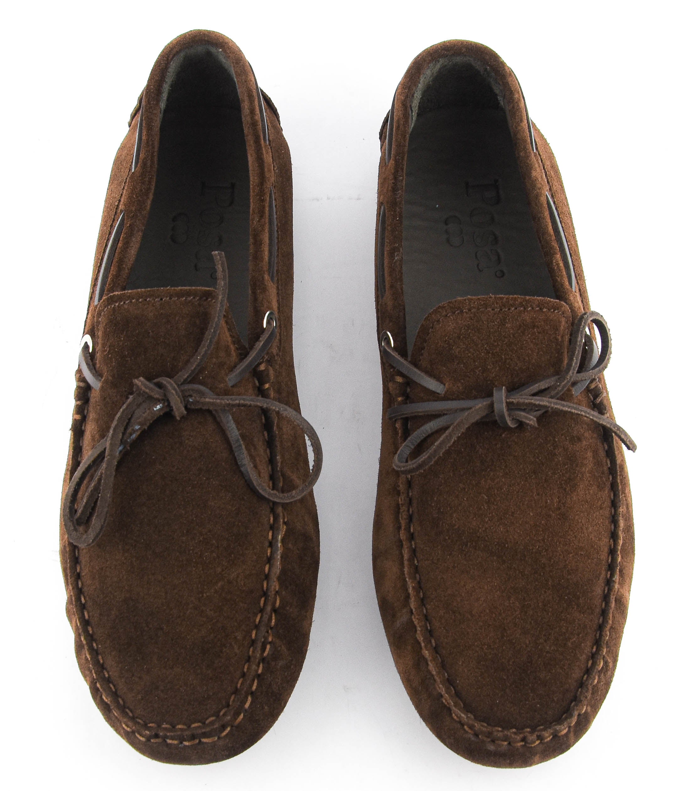 POSA DRIVING SHOE DARK BROWN