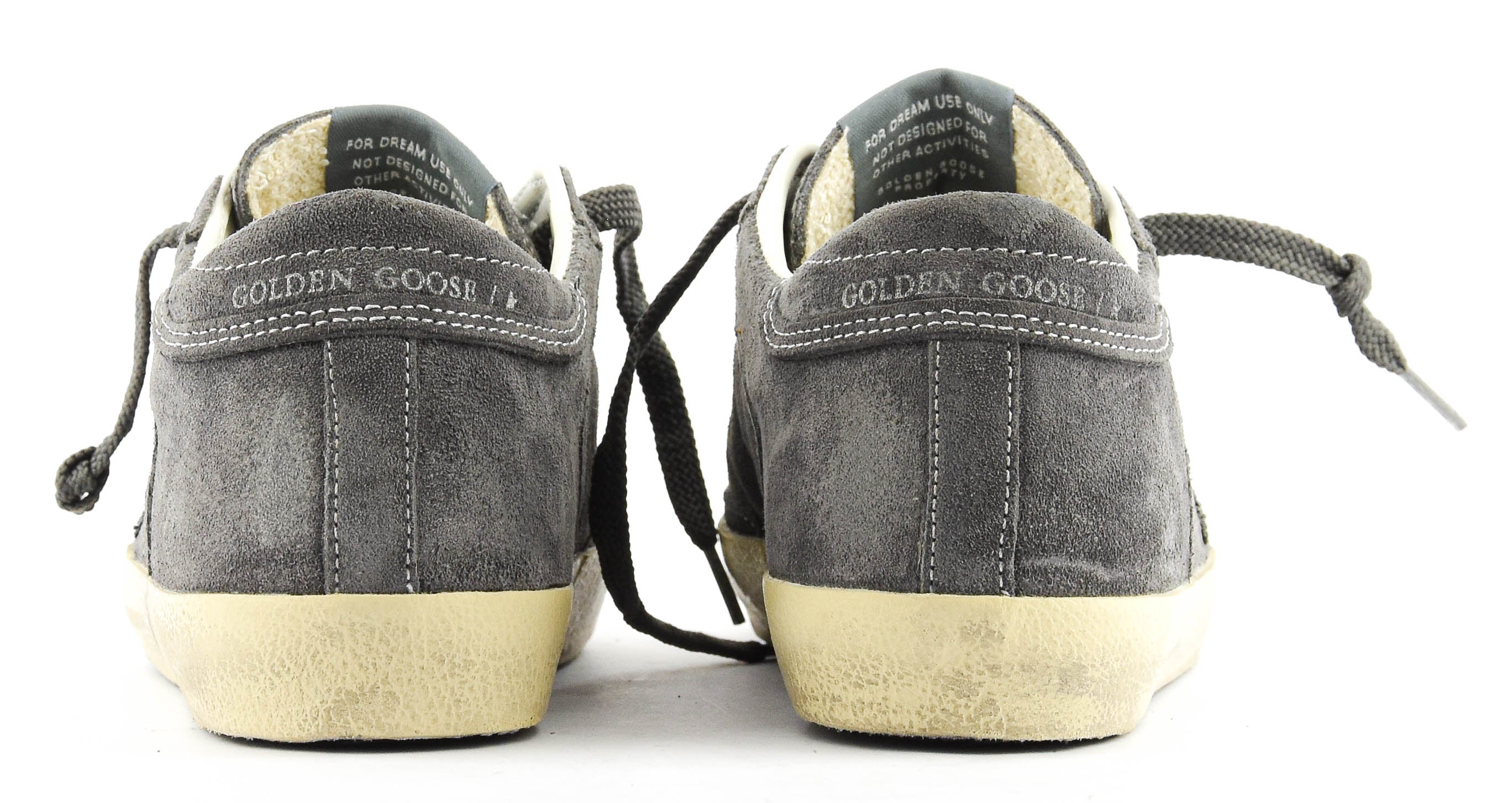 GOLDEN GOOSE SUPER STAR FOLDED GREY