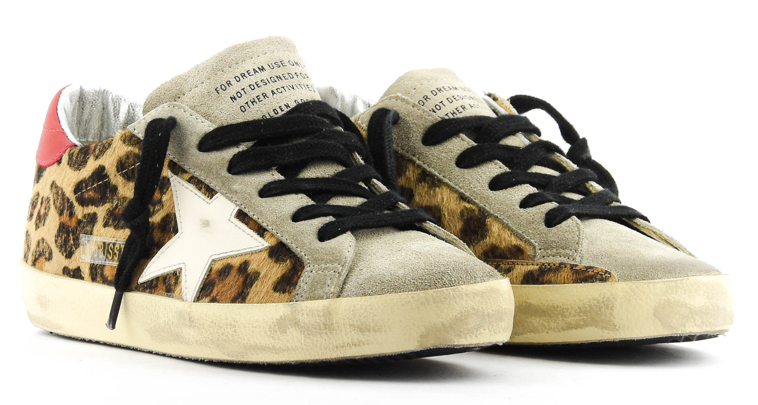 GOLDEN GOOSE SUPER STAR LEOPARD