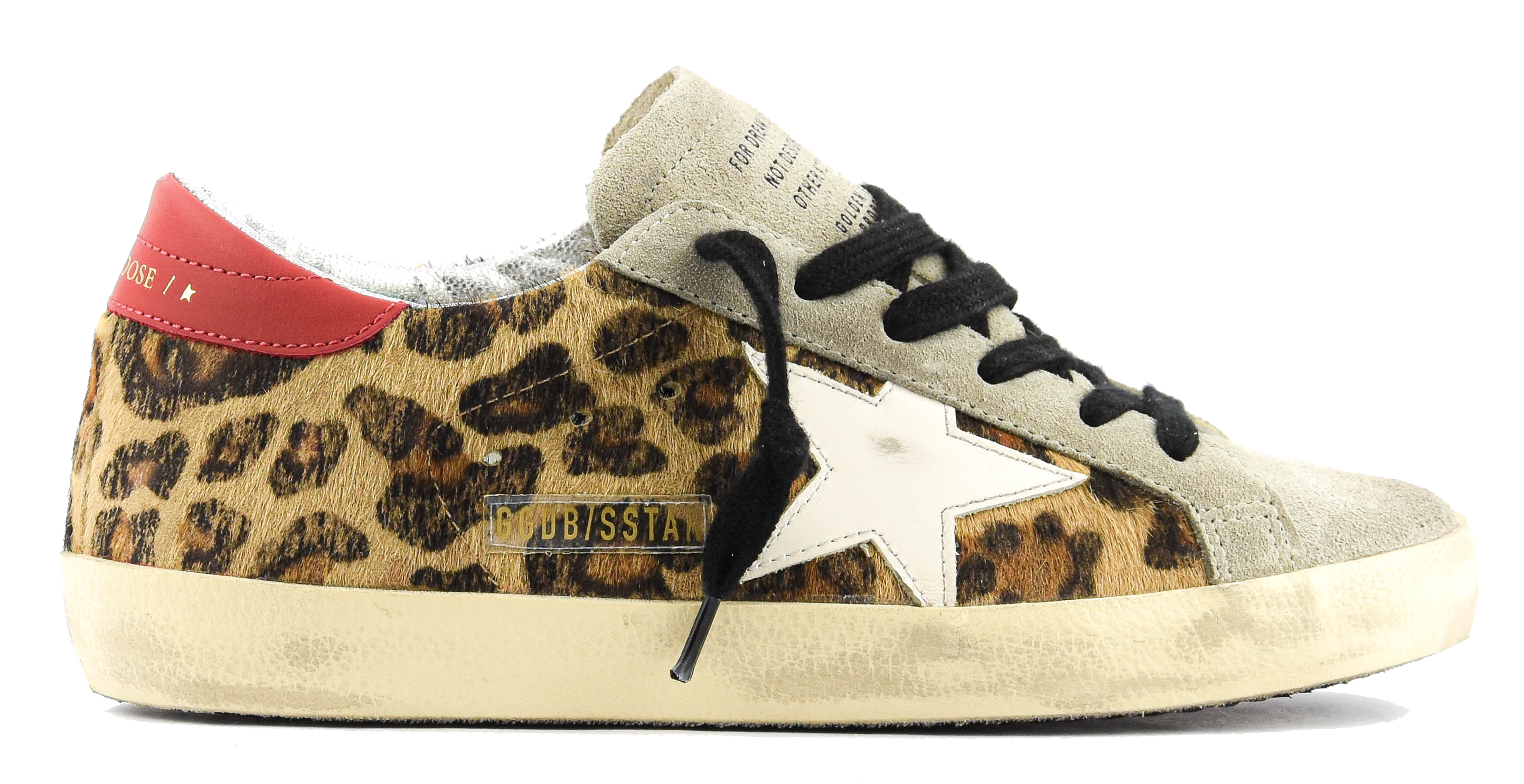 GOLDEN GOOSE SUPER STAR LEOPARD