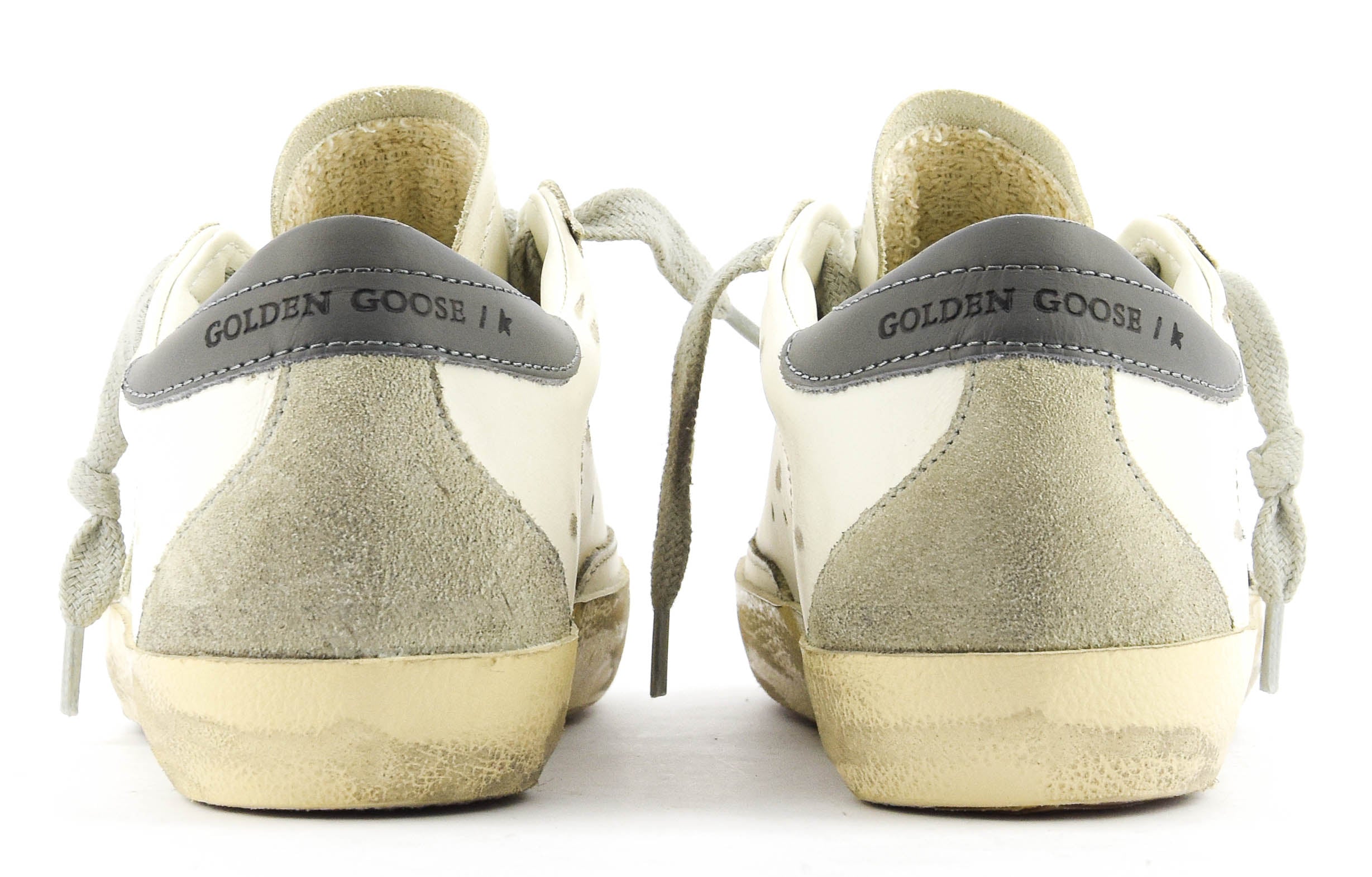 GOLDEN GOOSE SUPER STAR WHITE/GREY