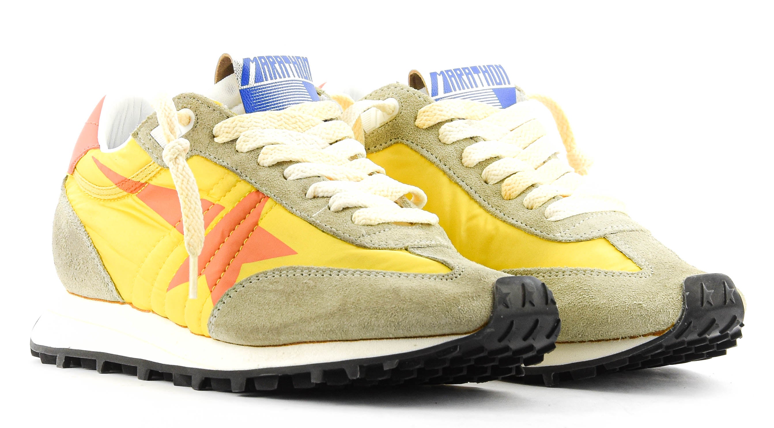GOLDEN GOOSE RUNNING MARATHON YELLOW