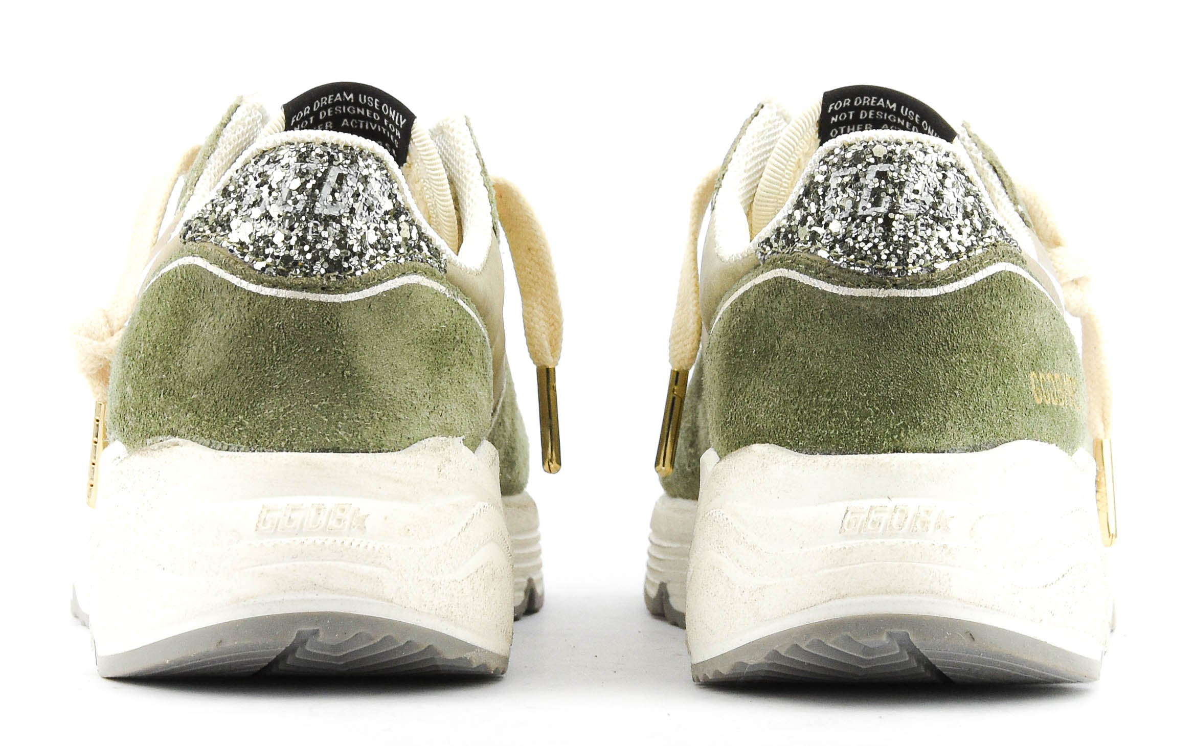 GOLDEN GOOSE RUNNING SOLE GREEN