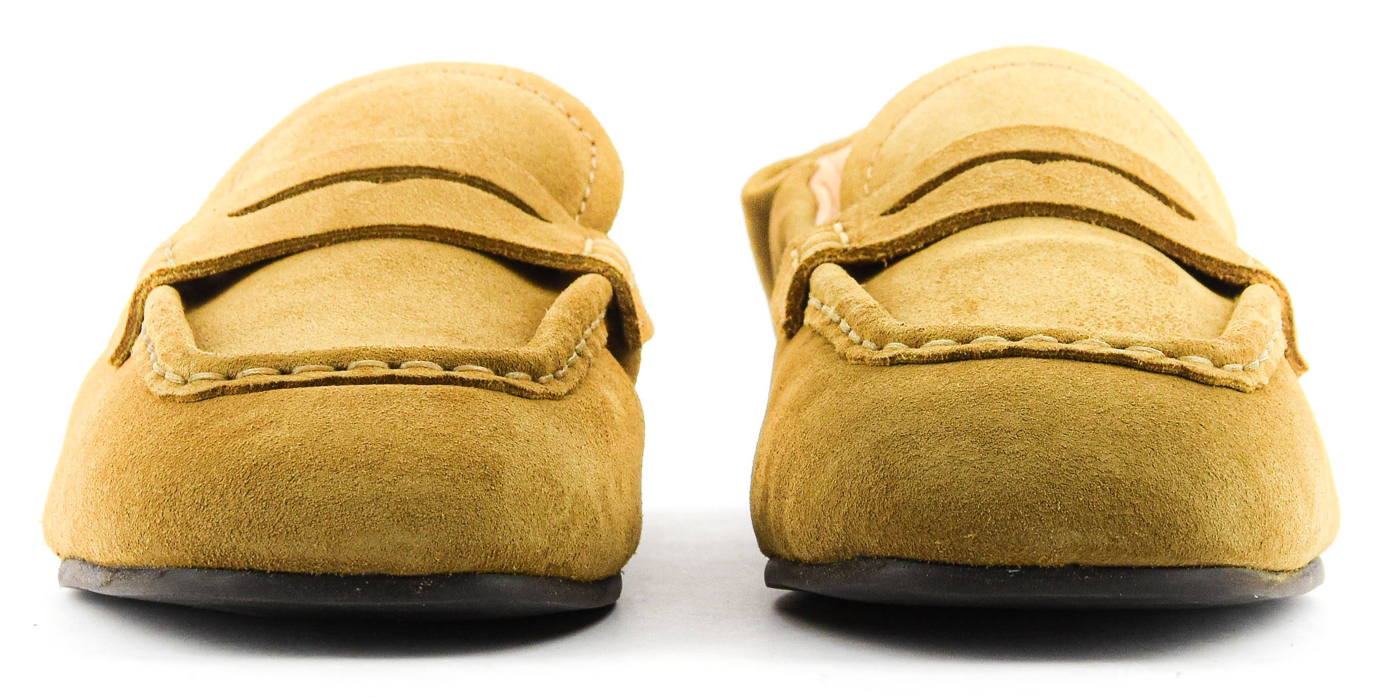 POSA PENNY LOAFER SQUARE LIGHT CAMEL