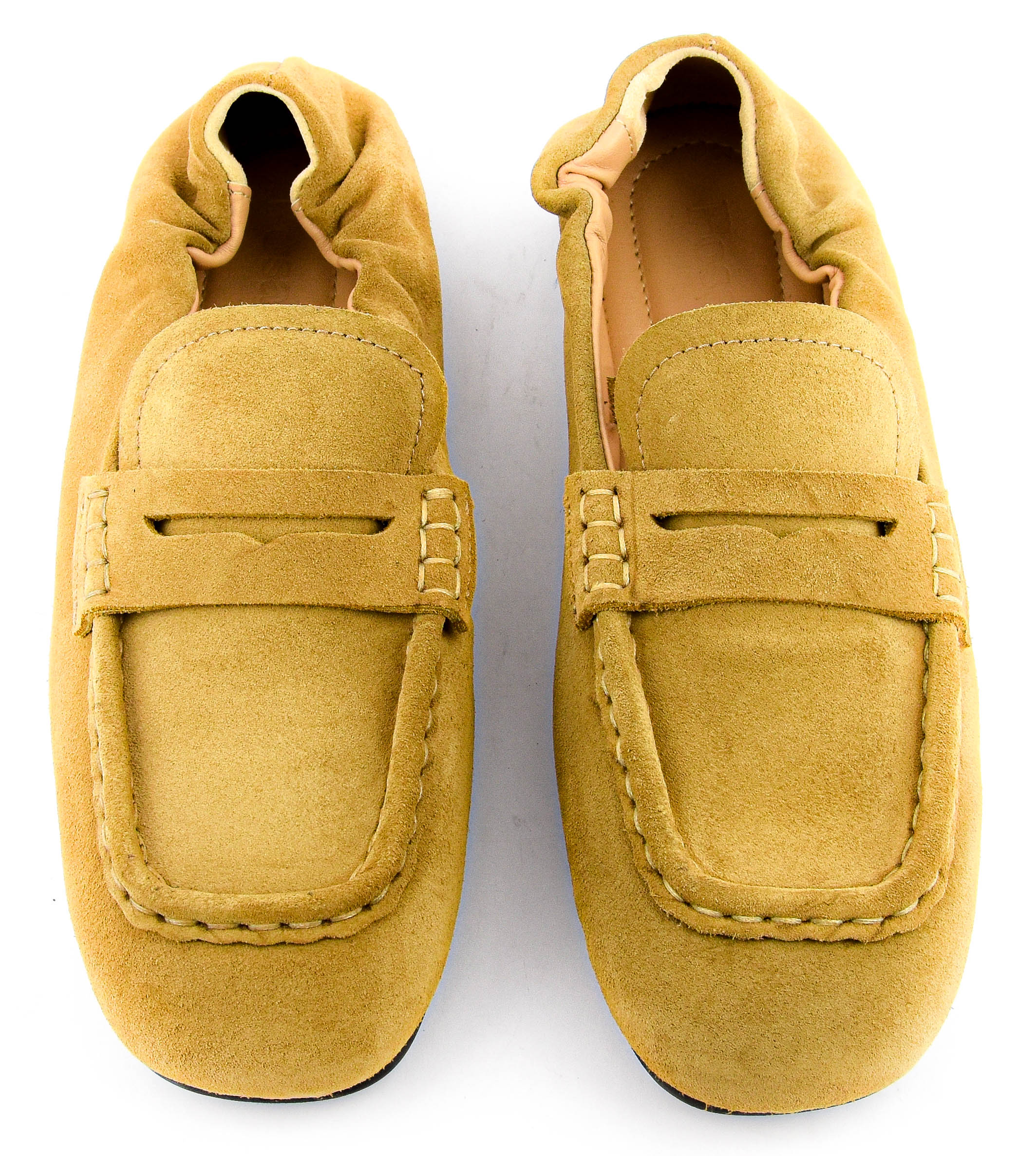 POSA PENNY LOAFER SQUARE LIGHT CAMEL