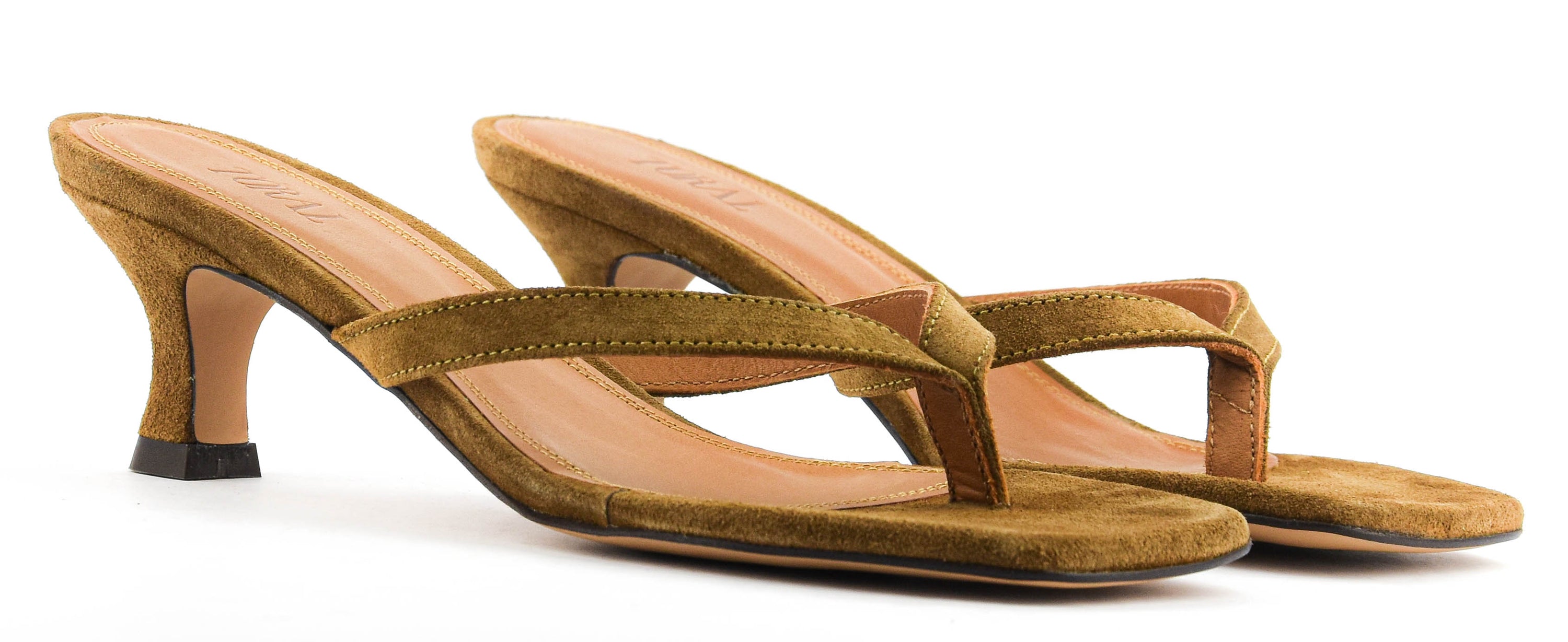 TORAL ROCIO THONG SANDAL CAMEL