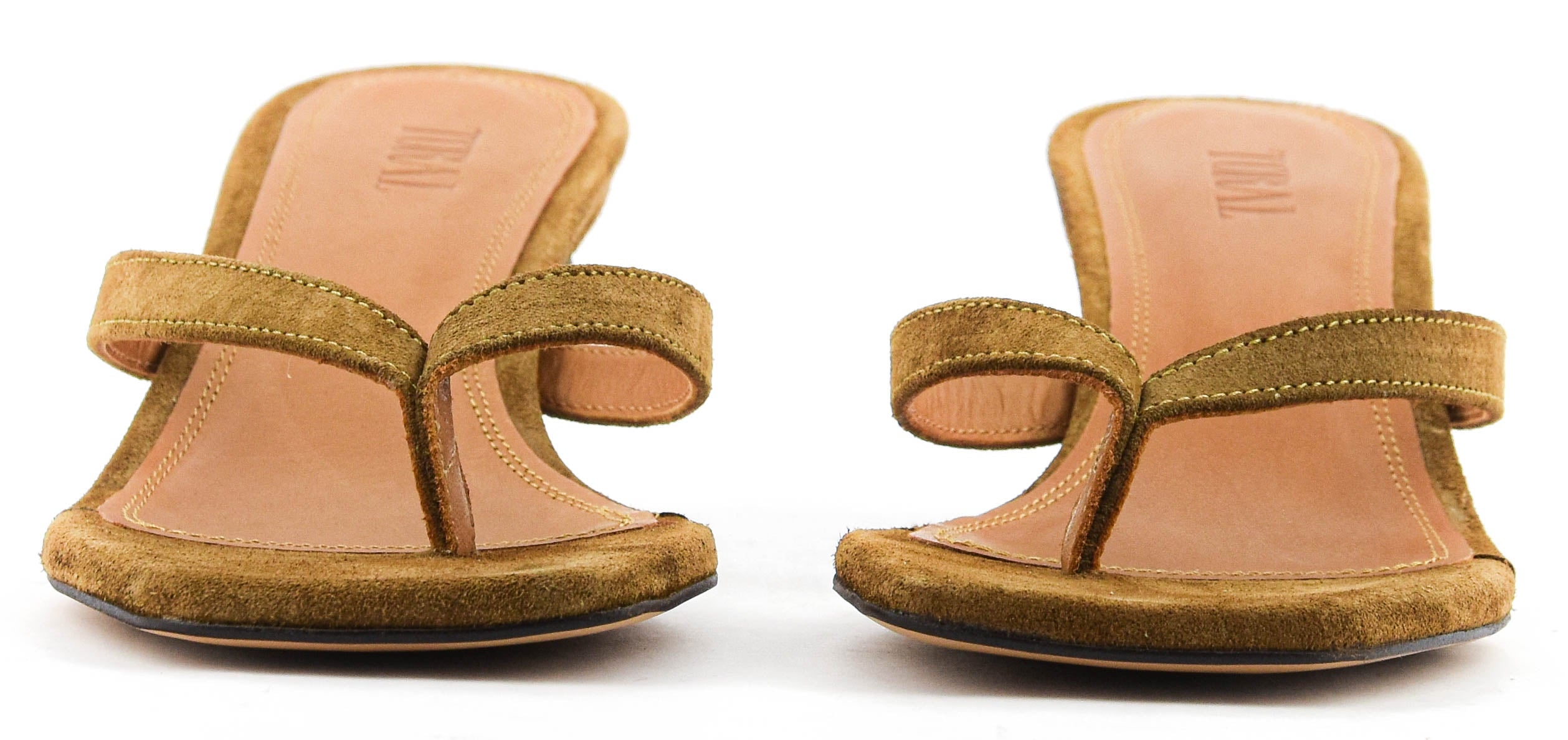 TORAL ROCIO THONG SANDAL CAMEL