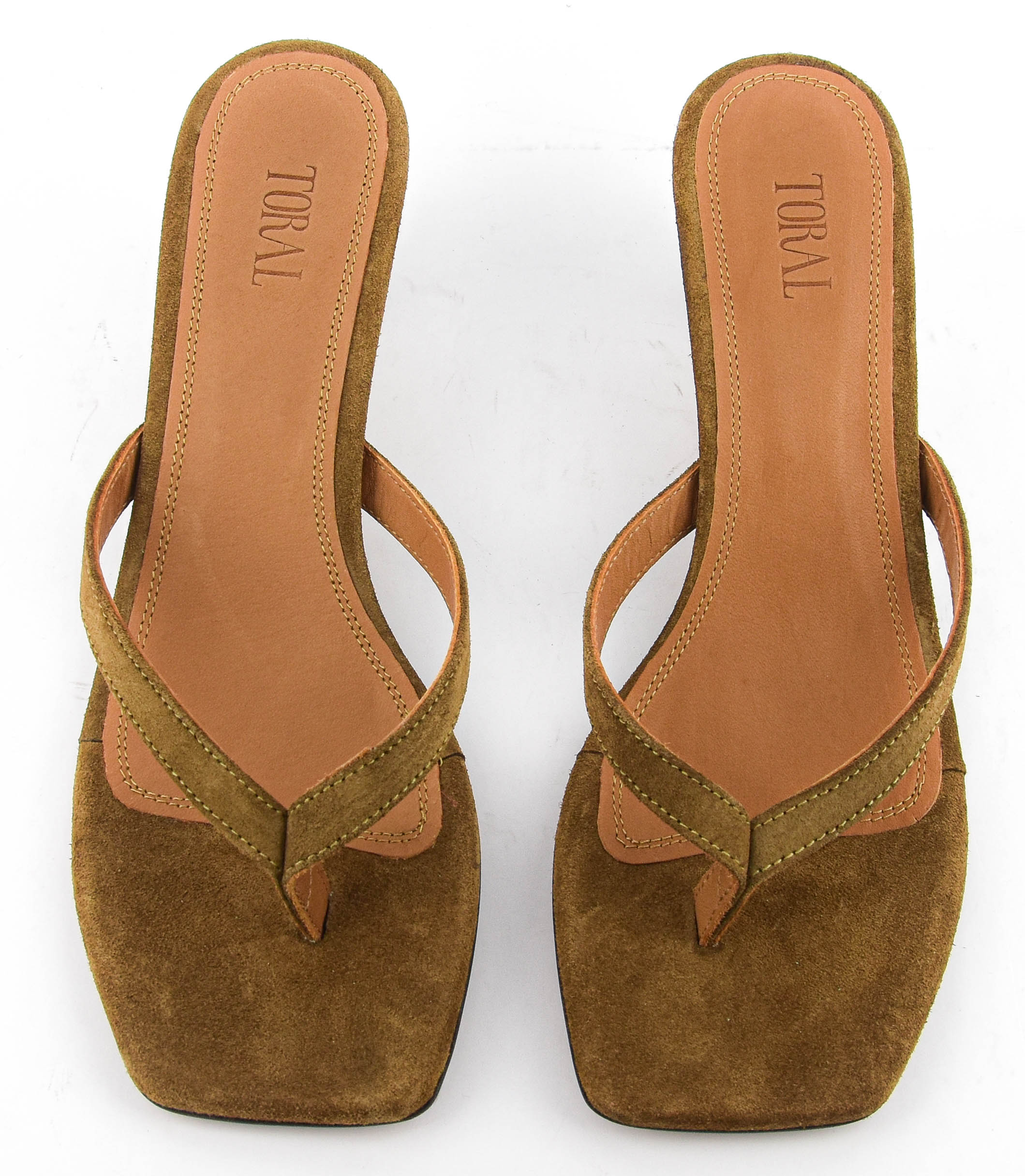 TORAL ROCIO THONG SANDAL CAMEL