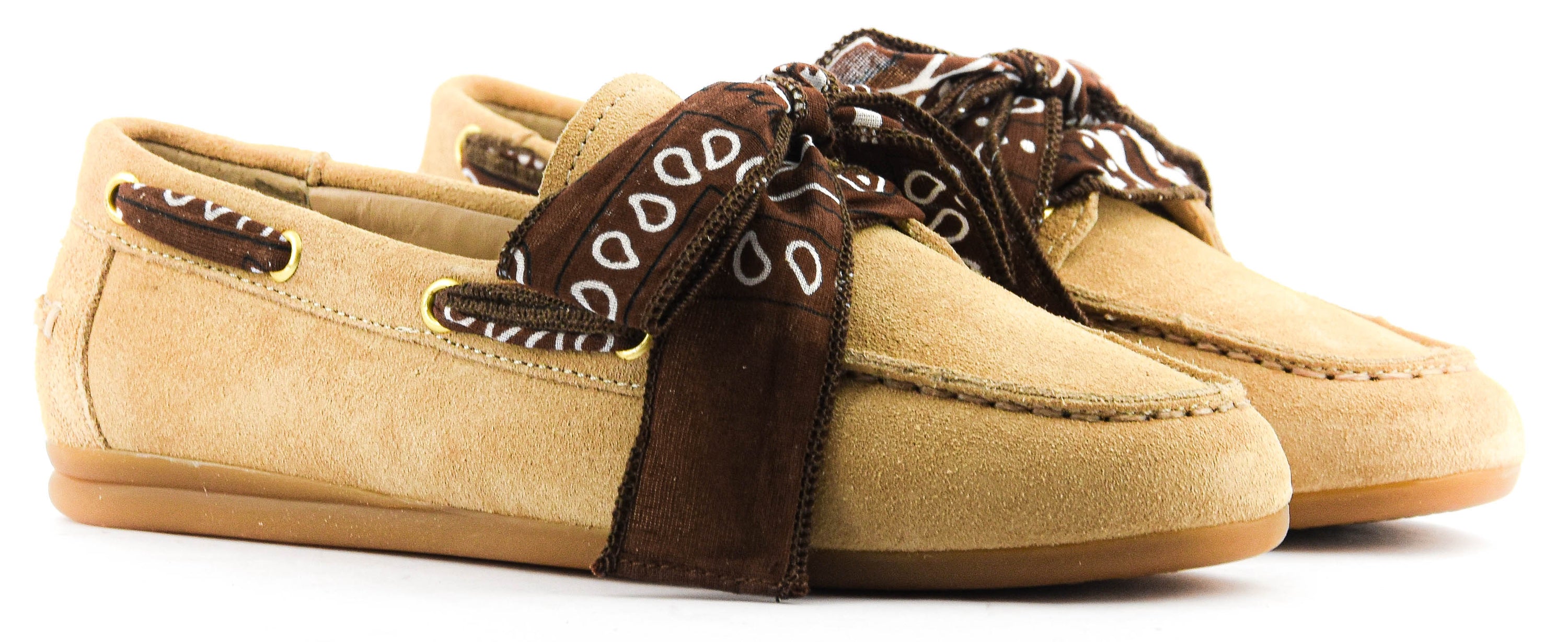 TORAL NAHUA SCARF LOAFER MARRON