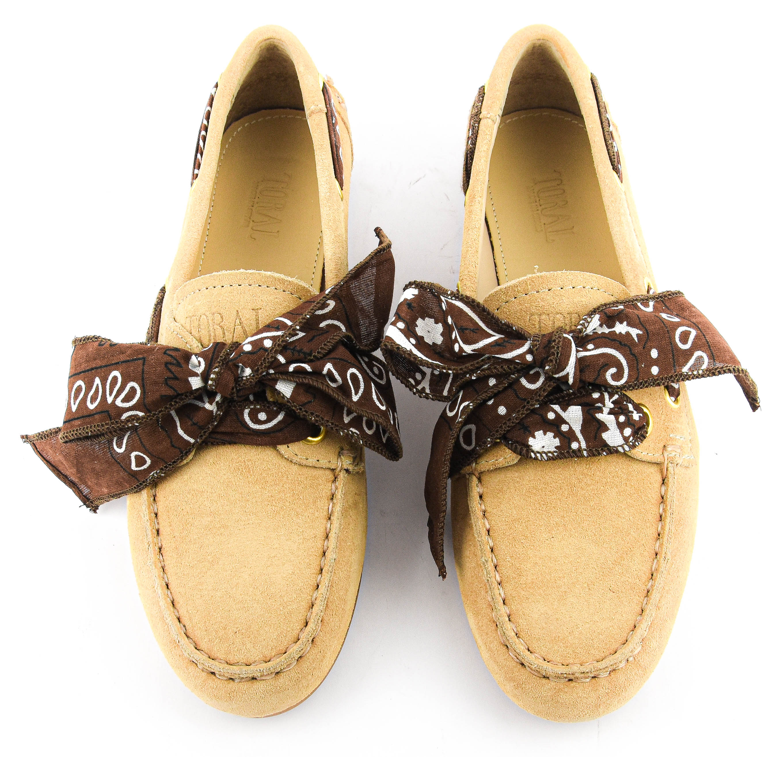 TORAL NAHUA SCARF LOAFER MARRON