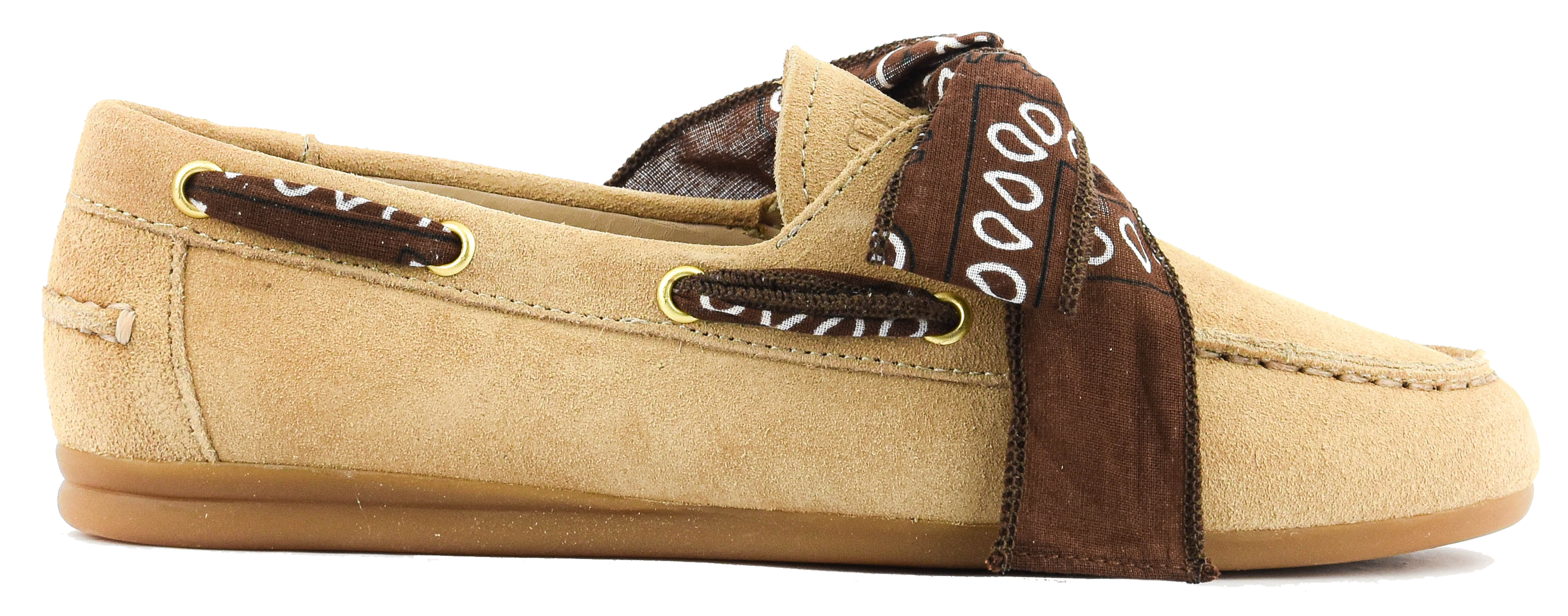 TORAL NAHUA SCARF LOAFER MARRON