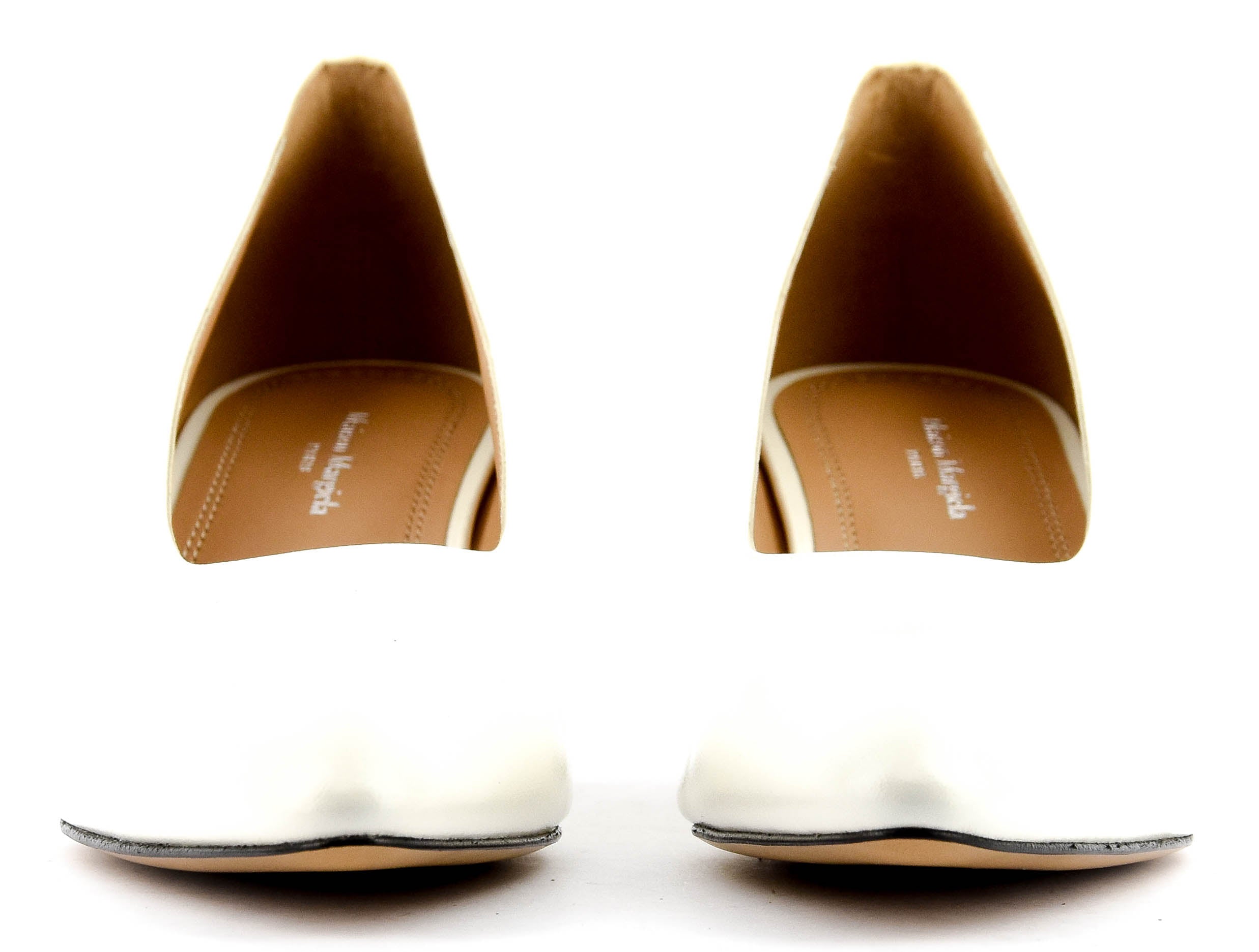 MAISON MARGIELA HEEL-LESS KITTEN WHITE