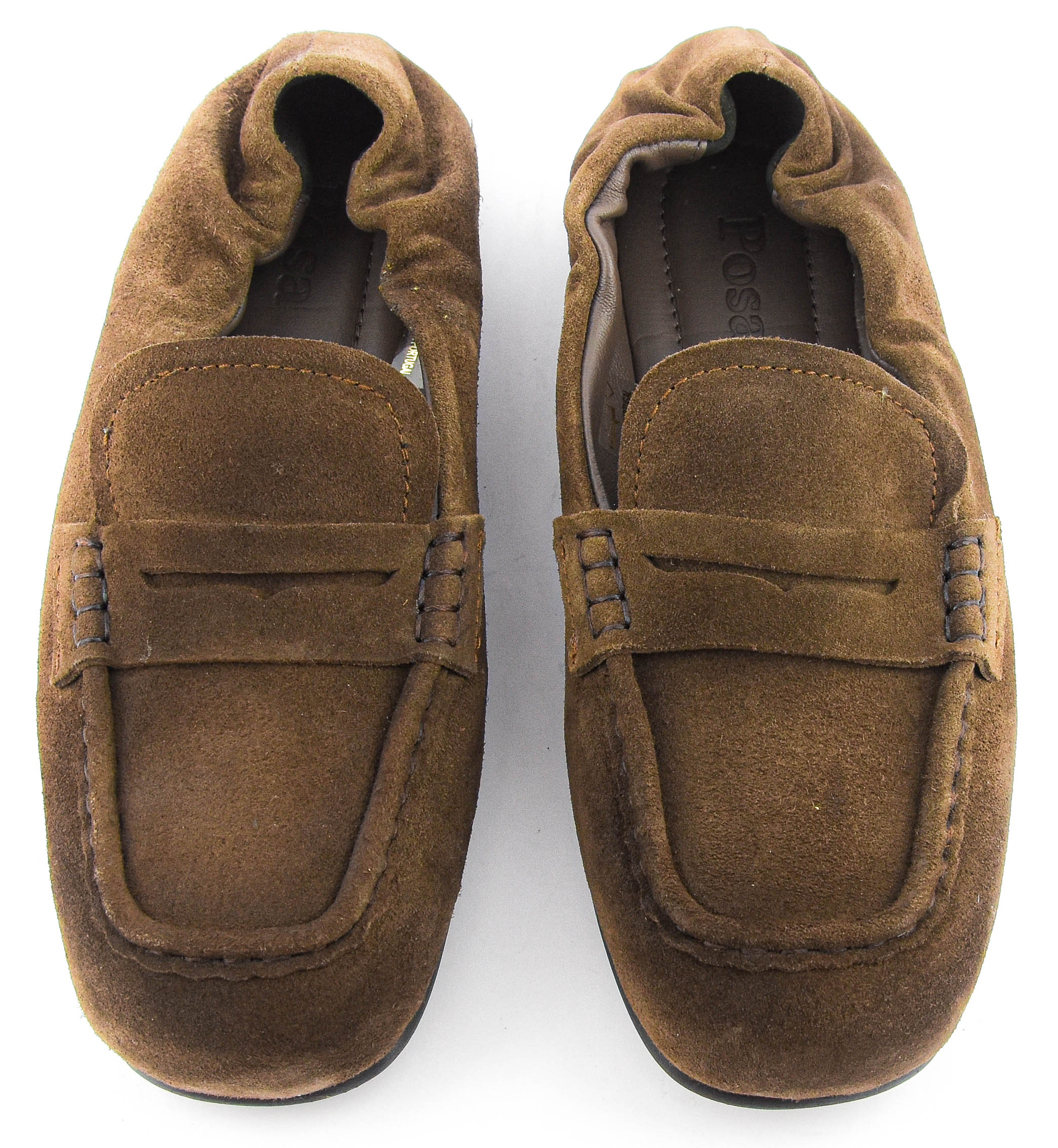 POSA PENNY LOAFER SQUARE DARK BROWN