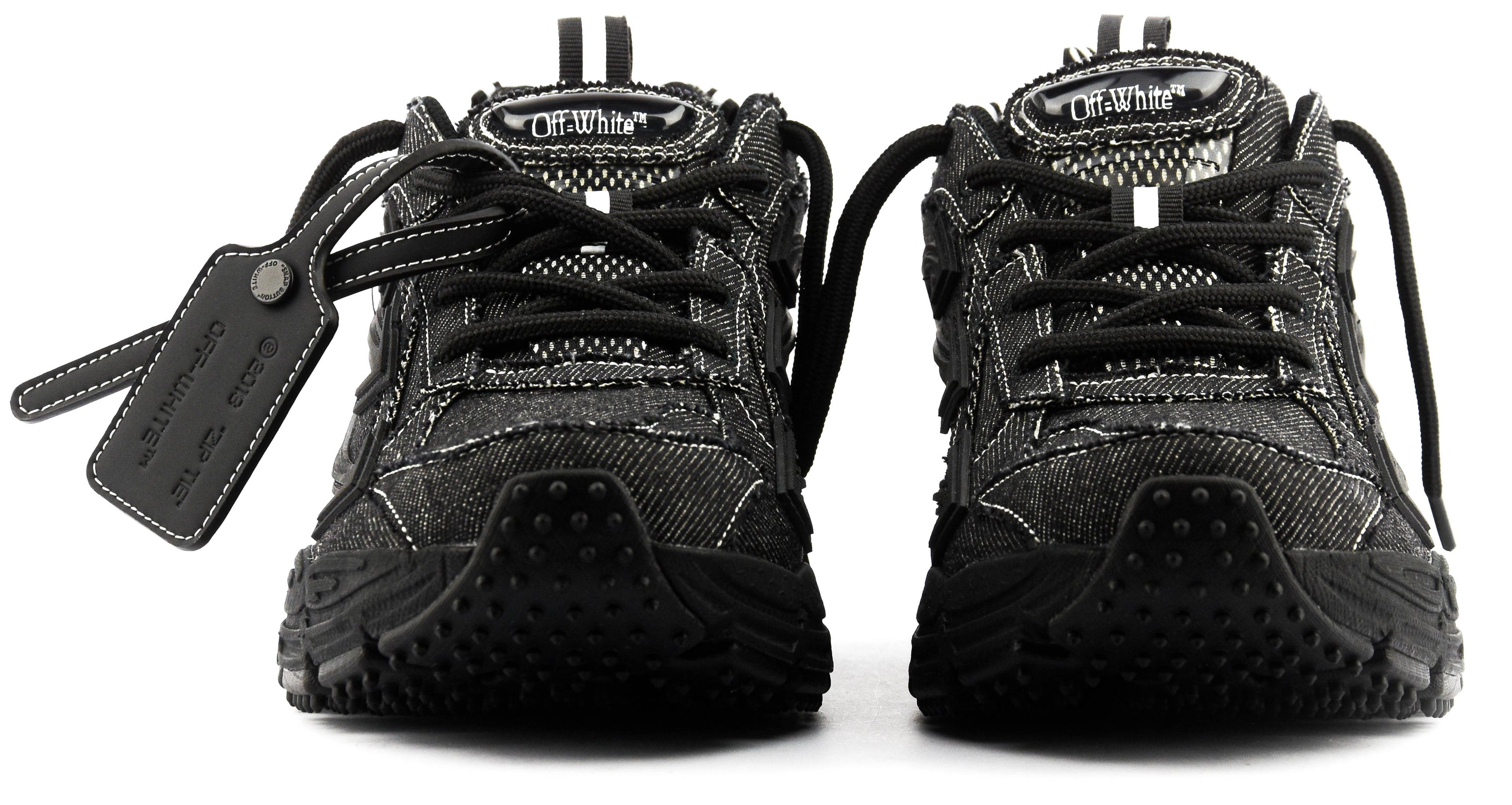 OFFWHITE BE RIGHT BACK SNEAKER BLACK JEANS