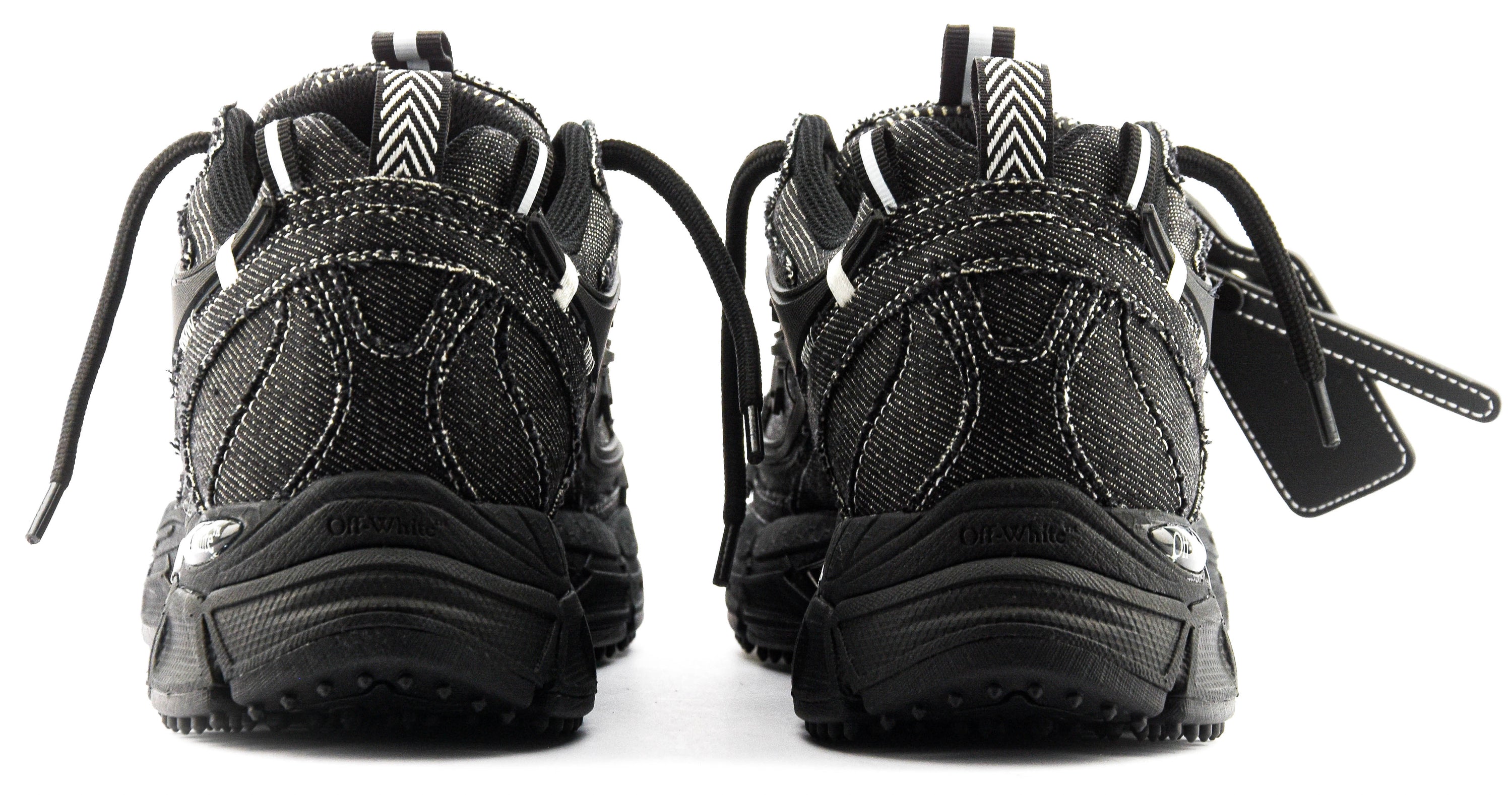 OFFWHITE BE RIGHT BACK SNEAKER BLACK JEANS