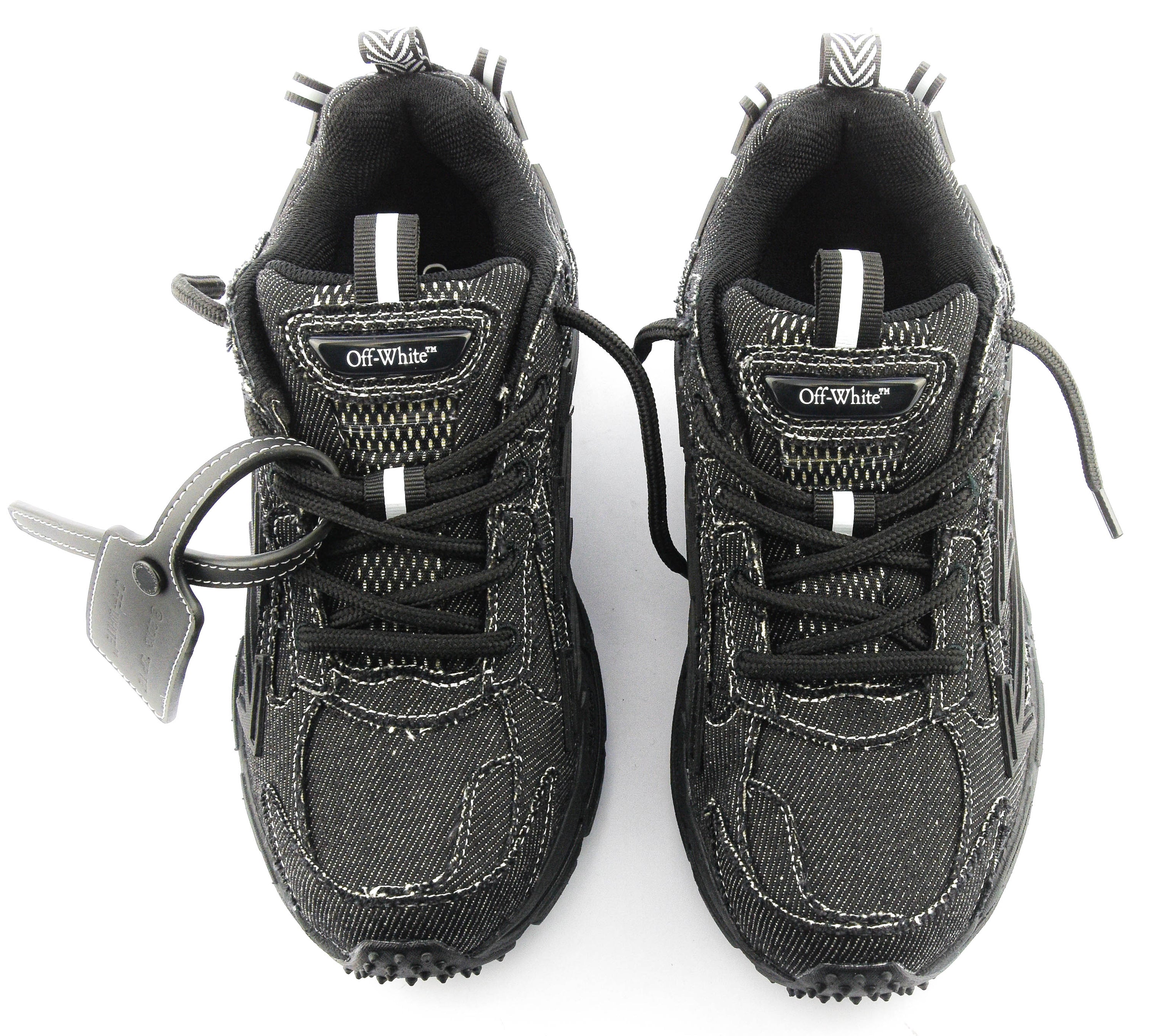 OFFWHITE BE RIGHT BACK SNEAKER BLACK JEANS