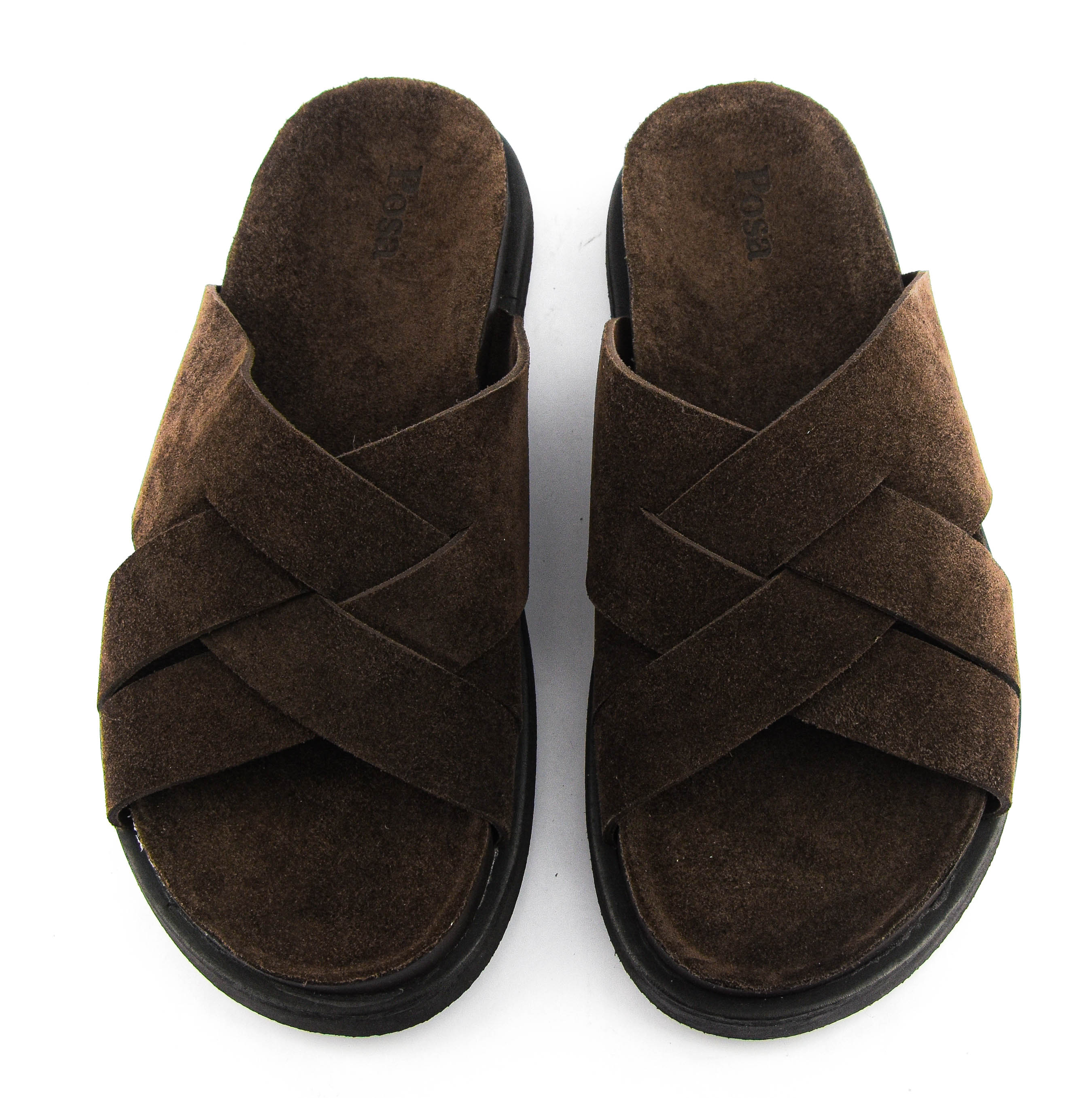 POSA SEA-SLIDE MISTO DARK BROWN