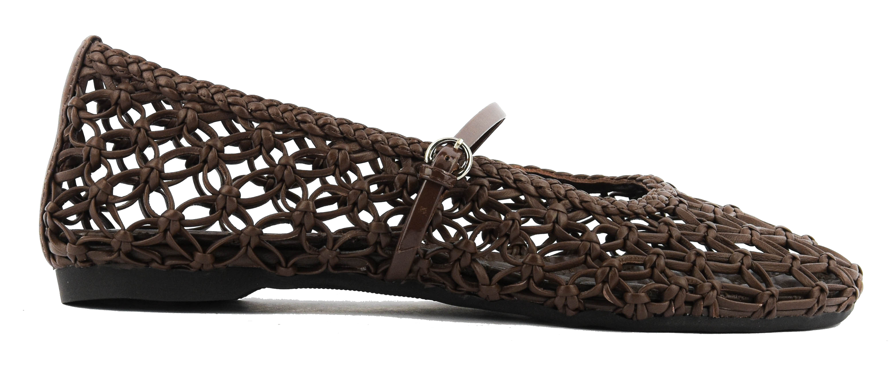 LOLA CRUZ GLOLA CRUZ GARA BALLERINA brownARA BALLERINA brown