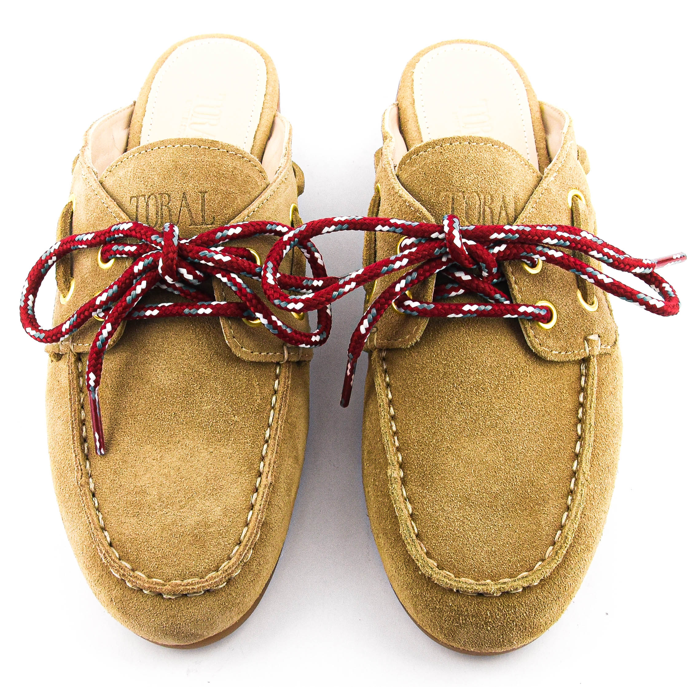 TORAL BOAT LOAFER MULE SAND