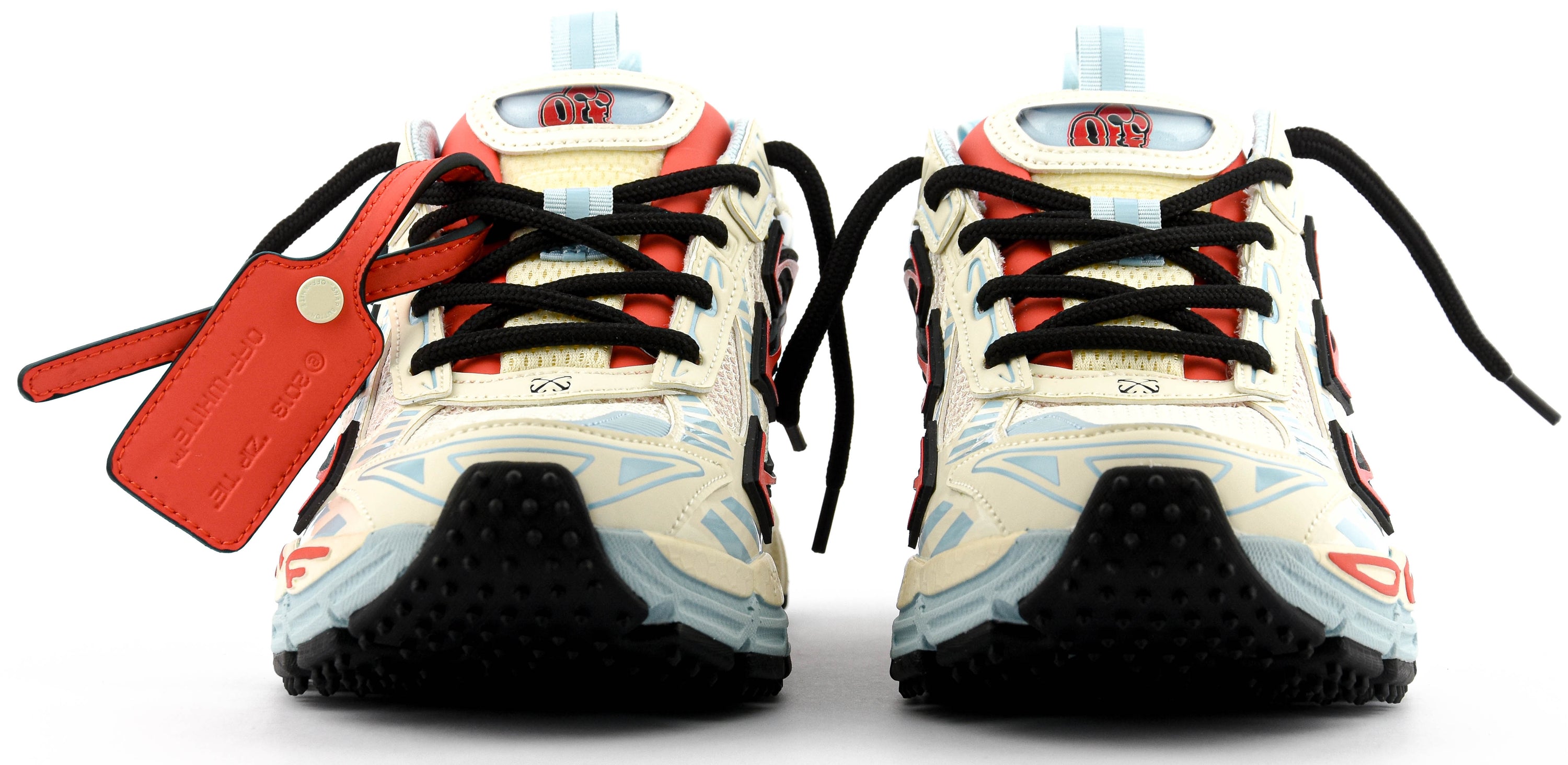 OFF WHITE BE RIGHT BACK MESH BLUE CORAL RED