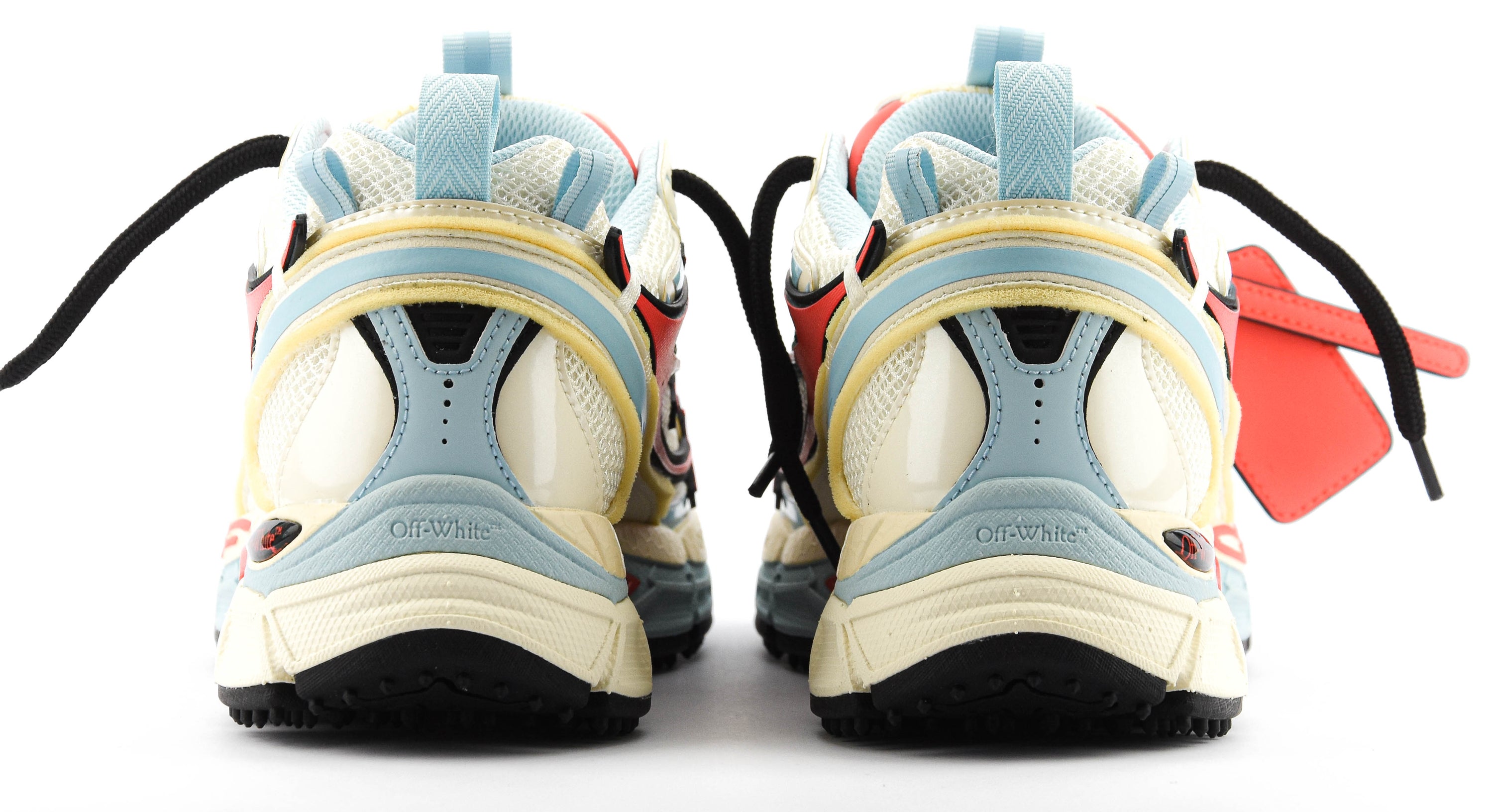 OFF WHITE BE RIGHT BACK MESH BLUE CORAL RED