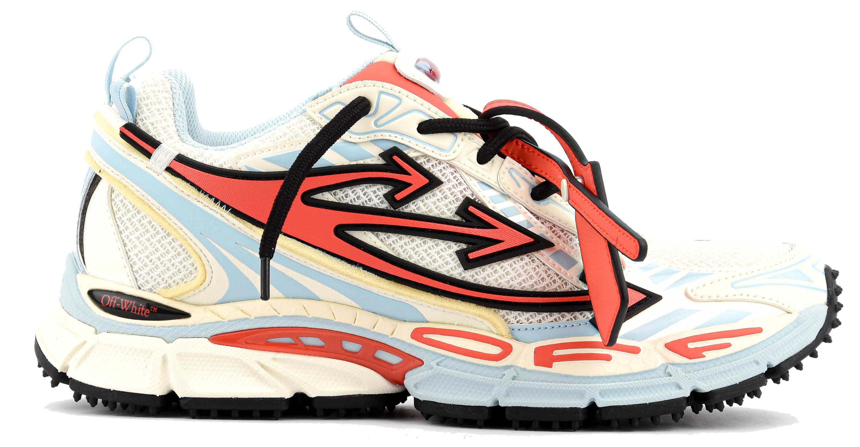 OFF WHITE BE RIGHT BACK MESH BLUE CORAL RED