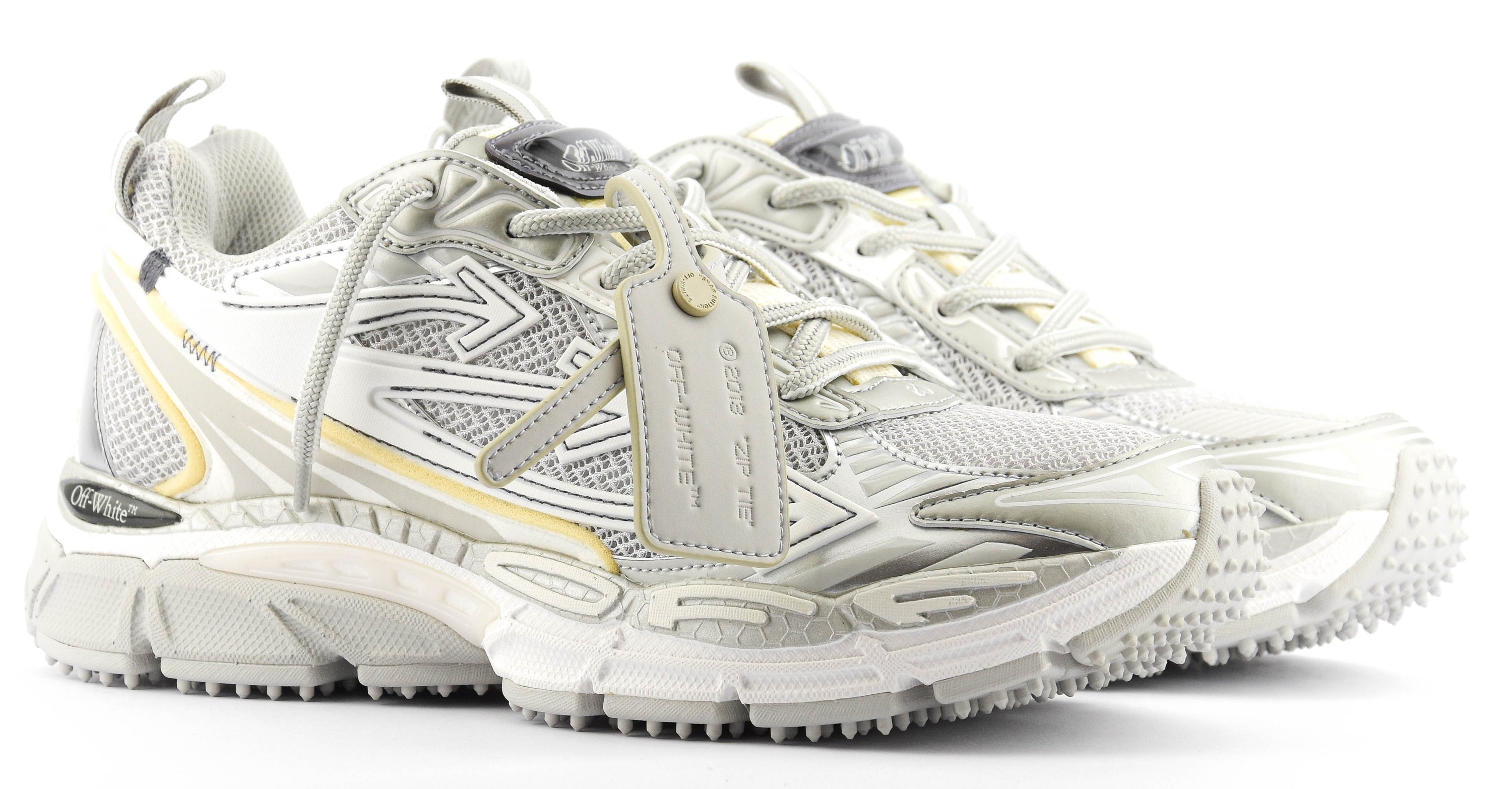 OFF WHITE BE RIGHT BACK MESH GREY SILVER
