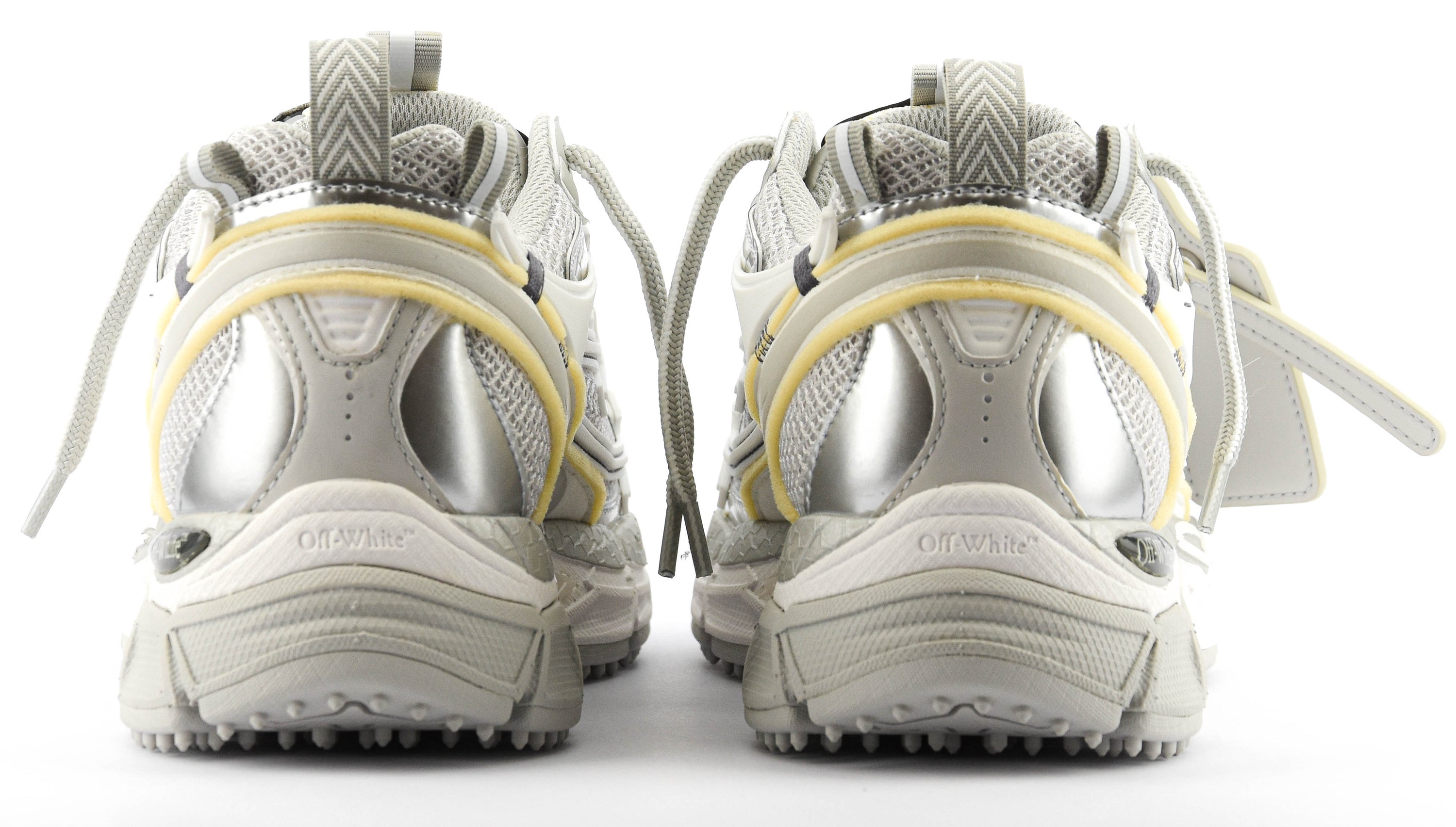 OFF WHITE BE RIGHT BACK MESH GREY SILVER