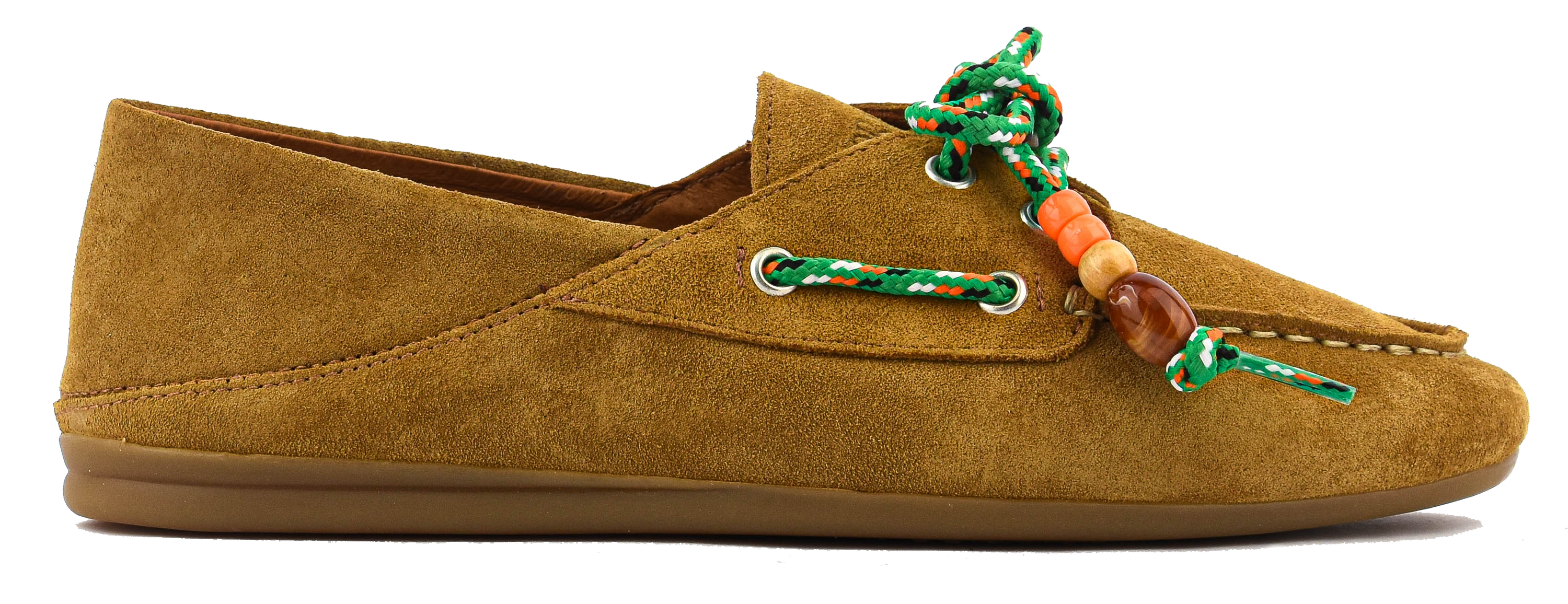 TORAL TIWA EMBELISHED LOAFER TAN