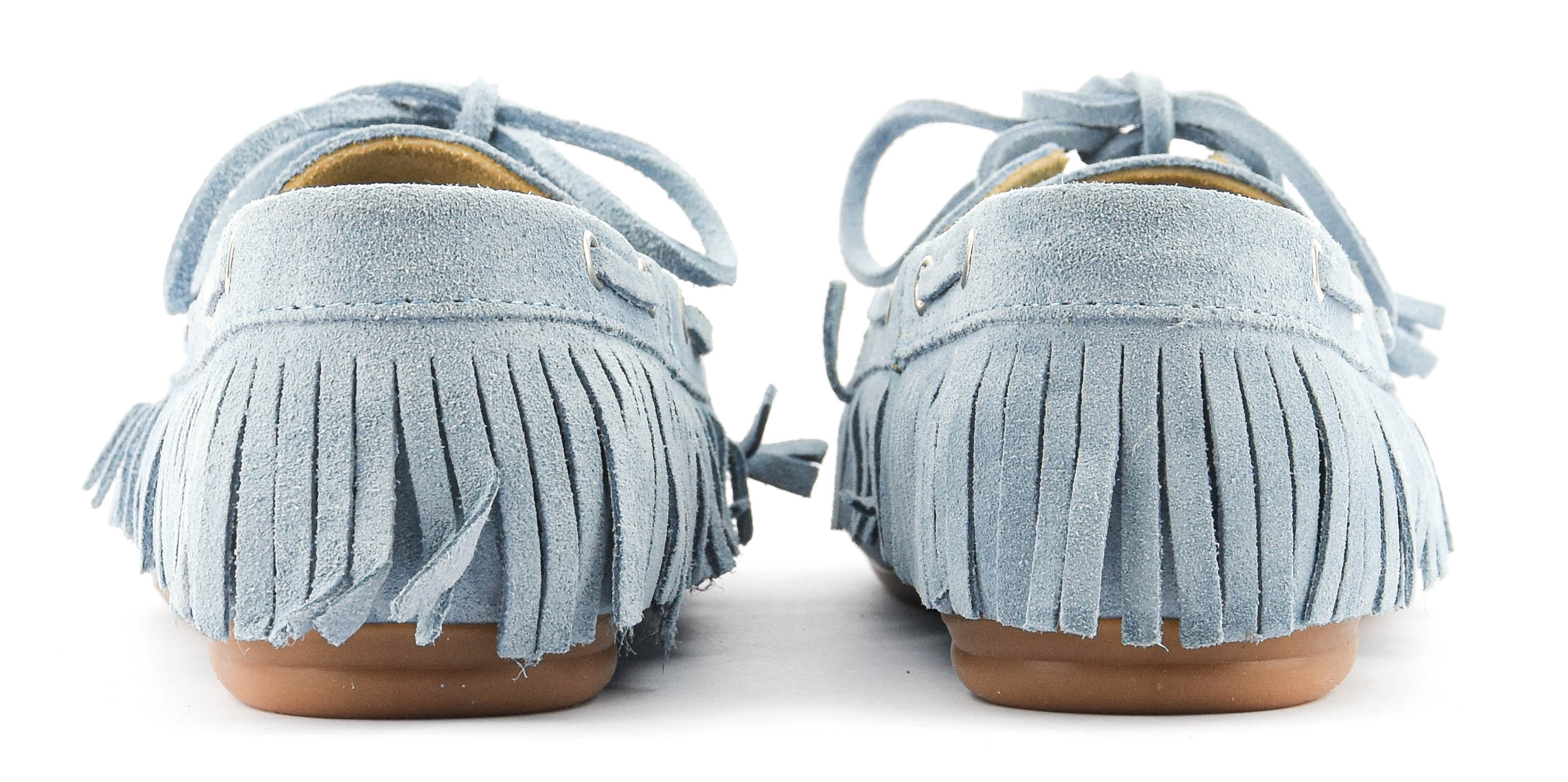 POSA BOAT LOAFER NATIVE TASSEL BLUE LAGOON