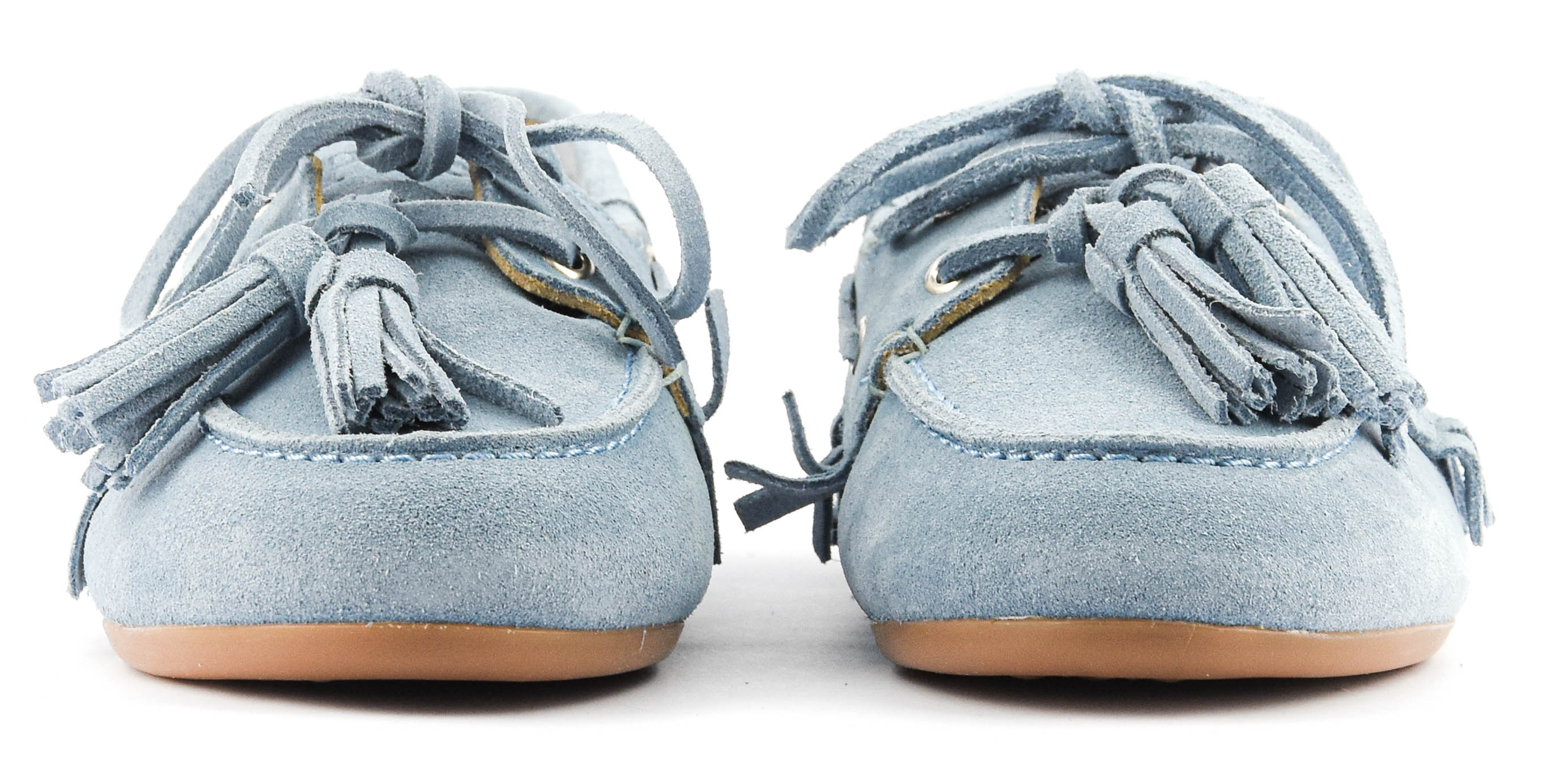 POSA BOAT LOAFER NATIVE TASSEL BLUE LAGOON