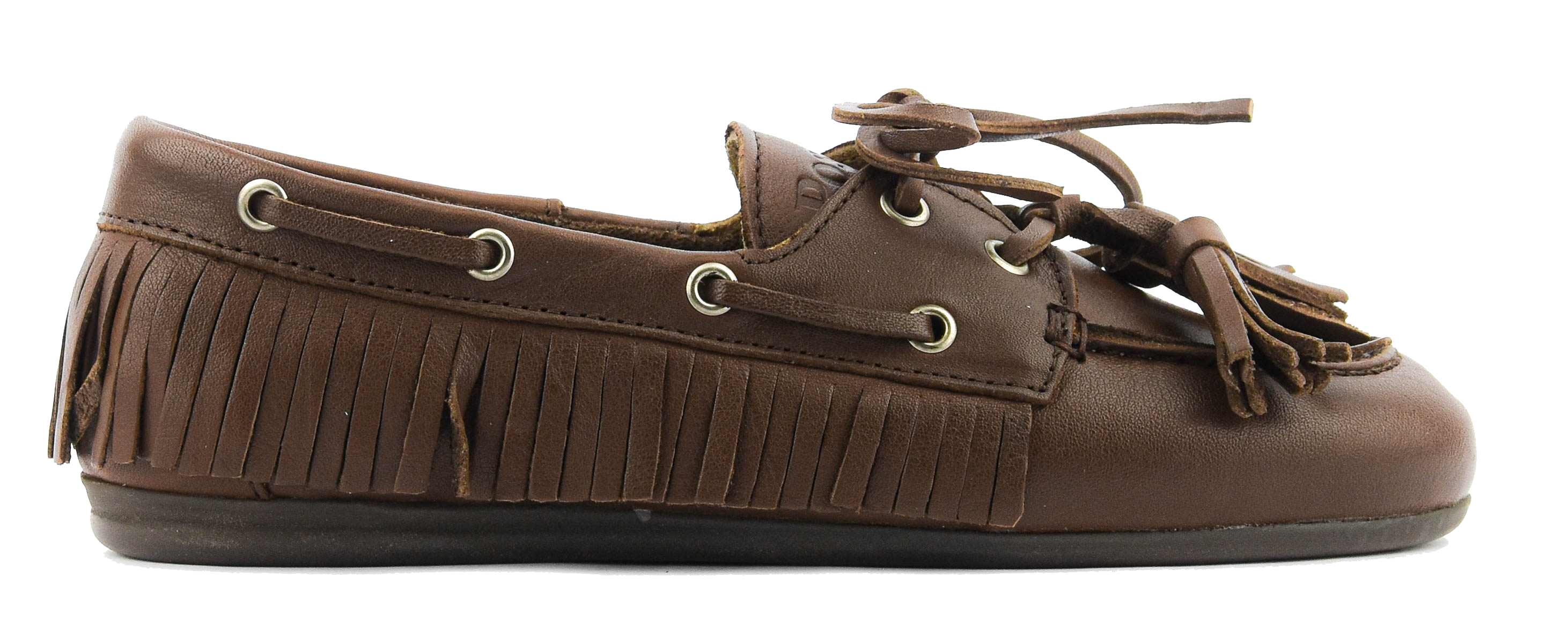 POSA BOAT LOAFER NATIVE TASSEL BROWN