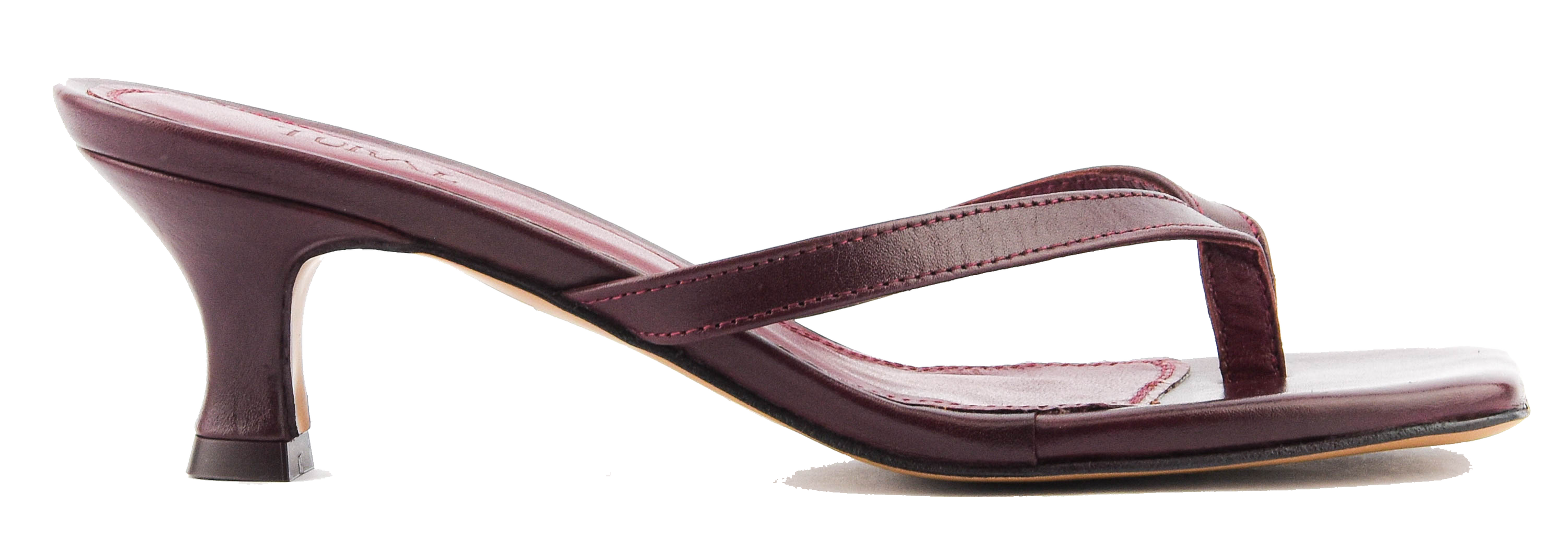TORAL ROCIO THONG SANDAL BURDEOS