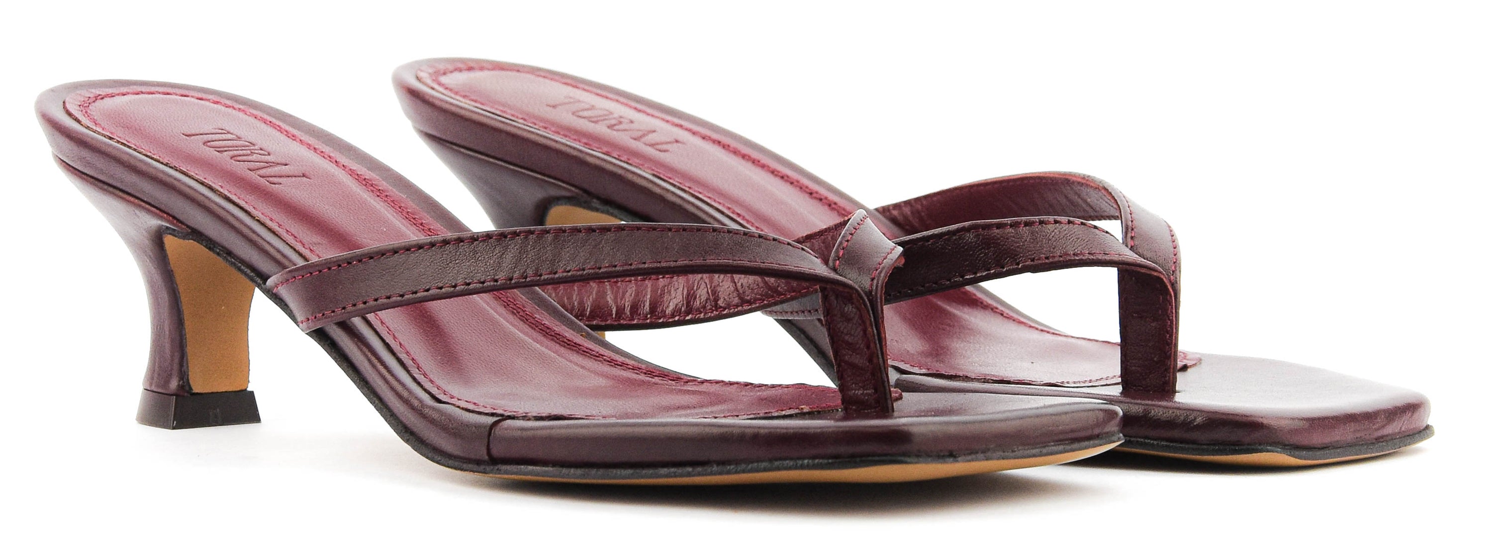 TORAL ROCIO THONG SANDAL BURDEOS
