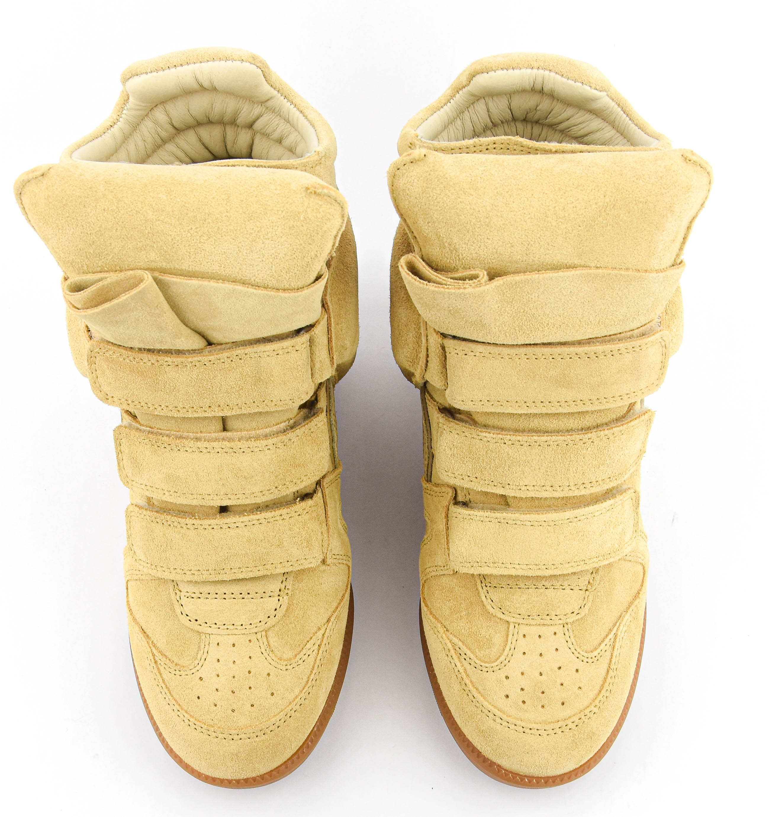 ISABEL MARANT BEKETT BEIGE GOLDEN YELLOW
