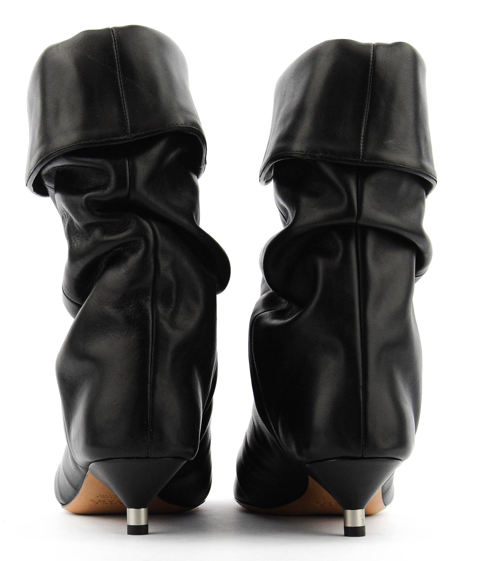 ISABEL MARANT EDRIK BOOTS BLACK LEATHER
