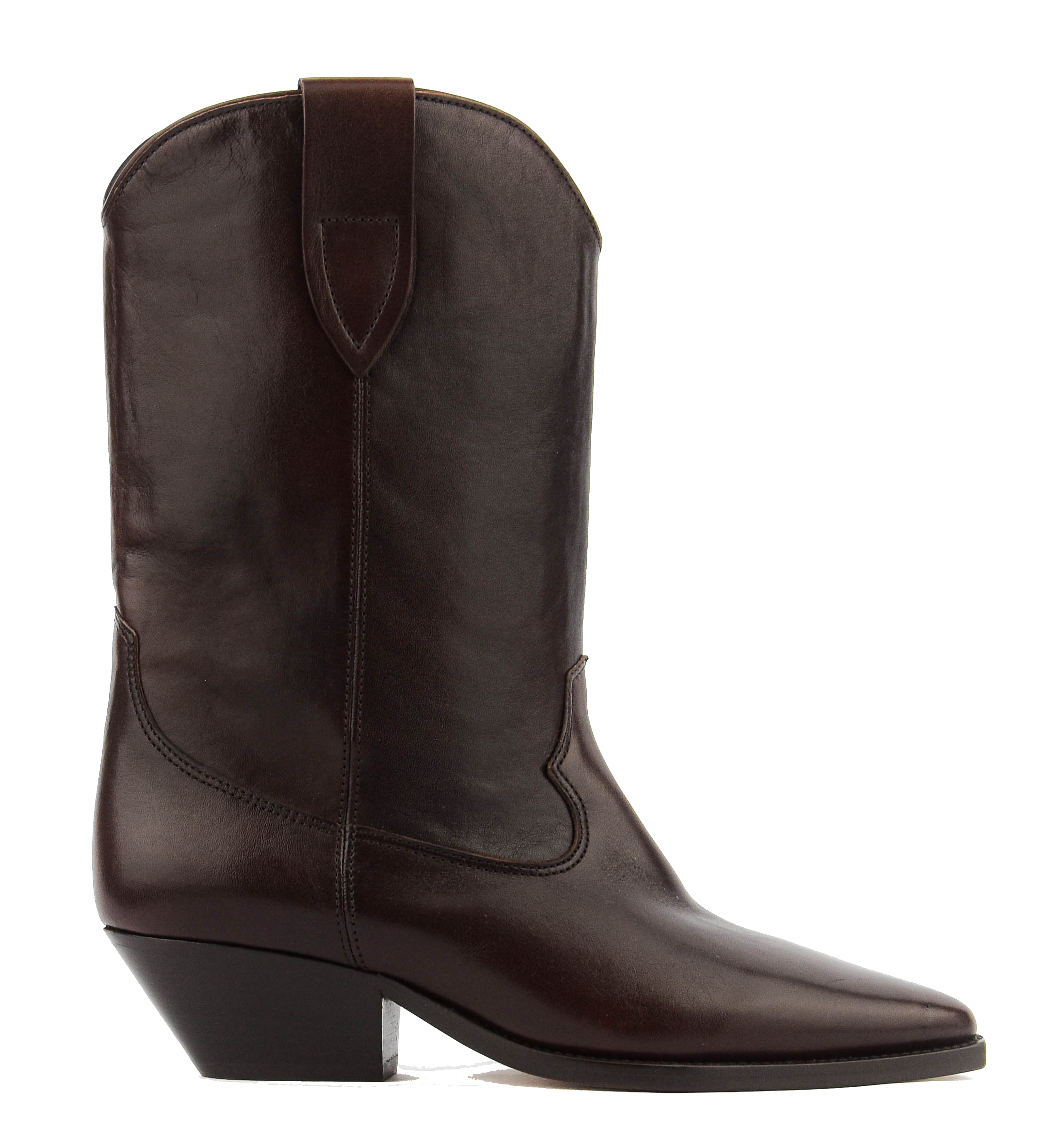 ISABEL MARANT DUERTO BOOTS Mahogany