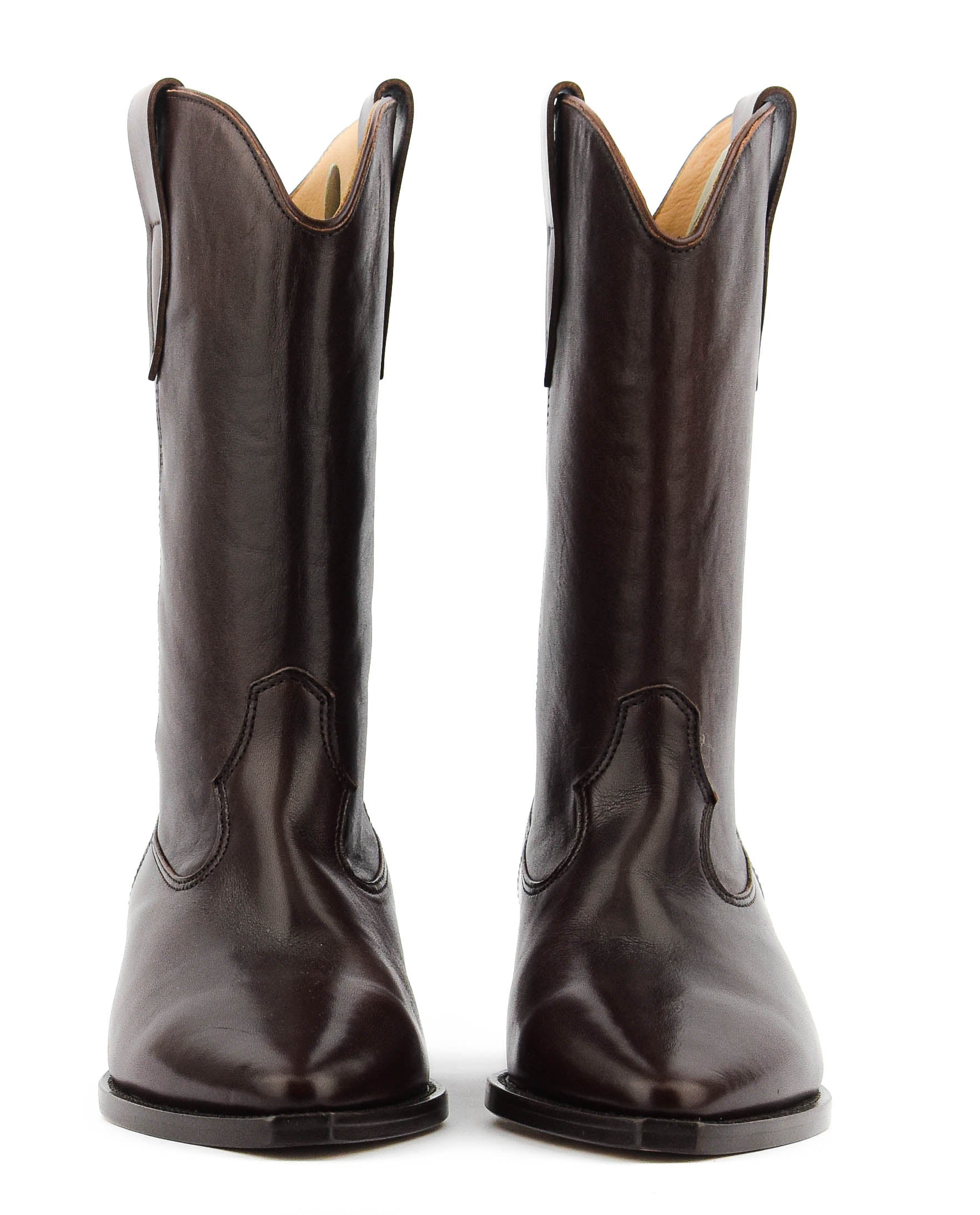 ISABEL MARANT DUERTO BOOTS MAHOGANY