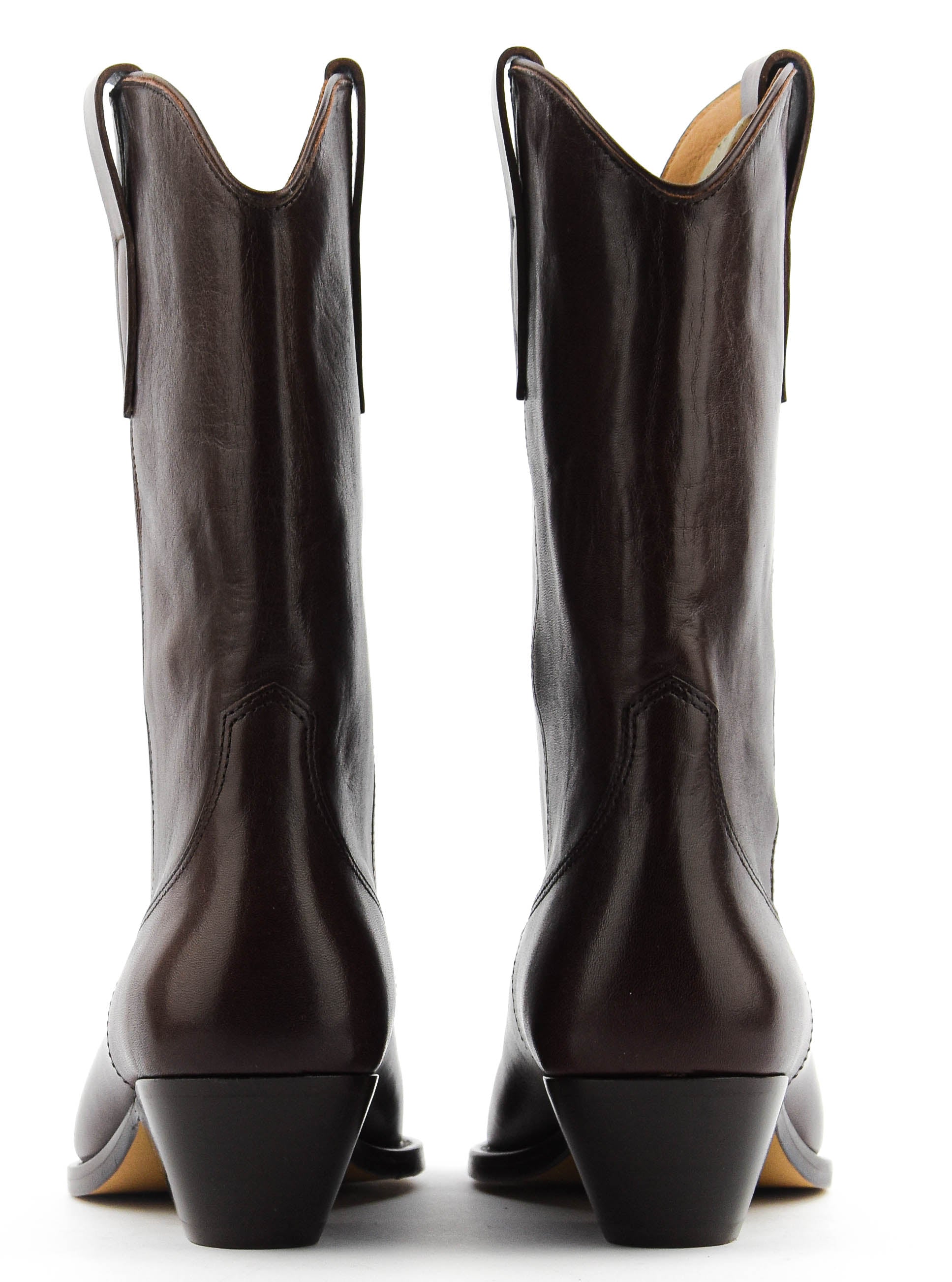 ISABEL MARANT DUERTO BOOTS MAHOGANY