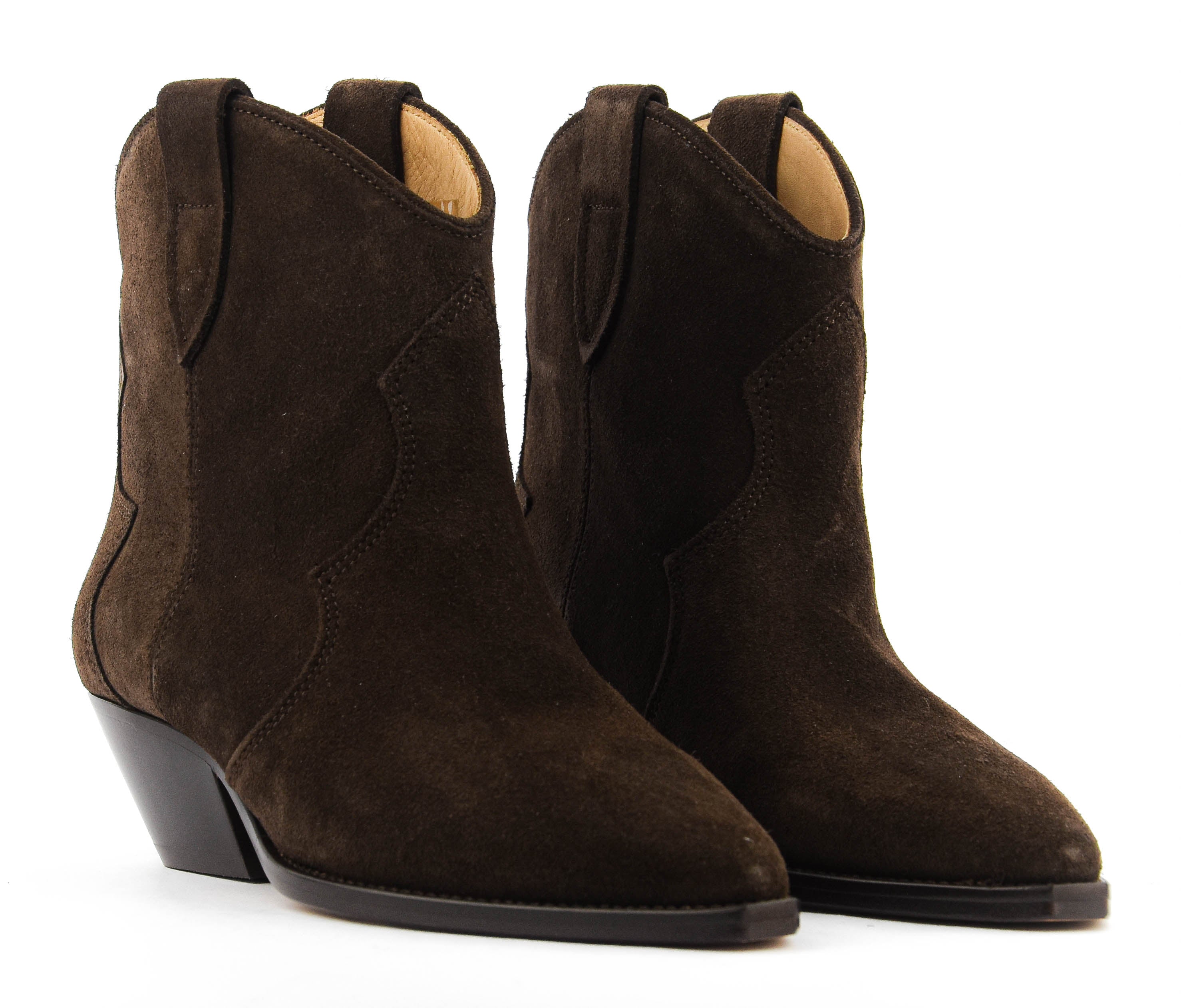 ISABEL MARANT DEWINA BOOTS CHOCOLAT