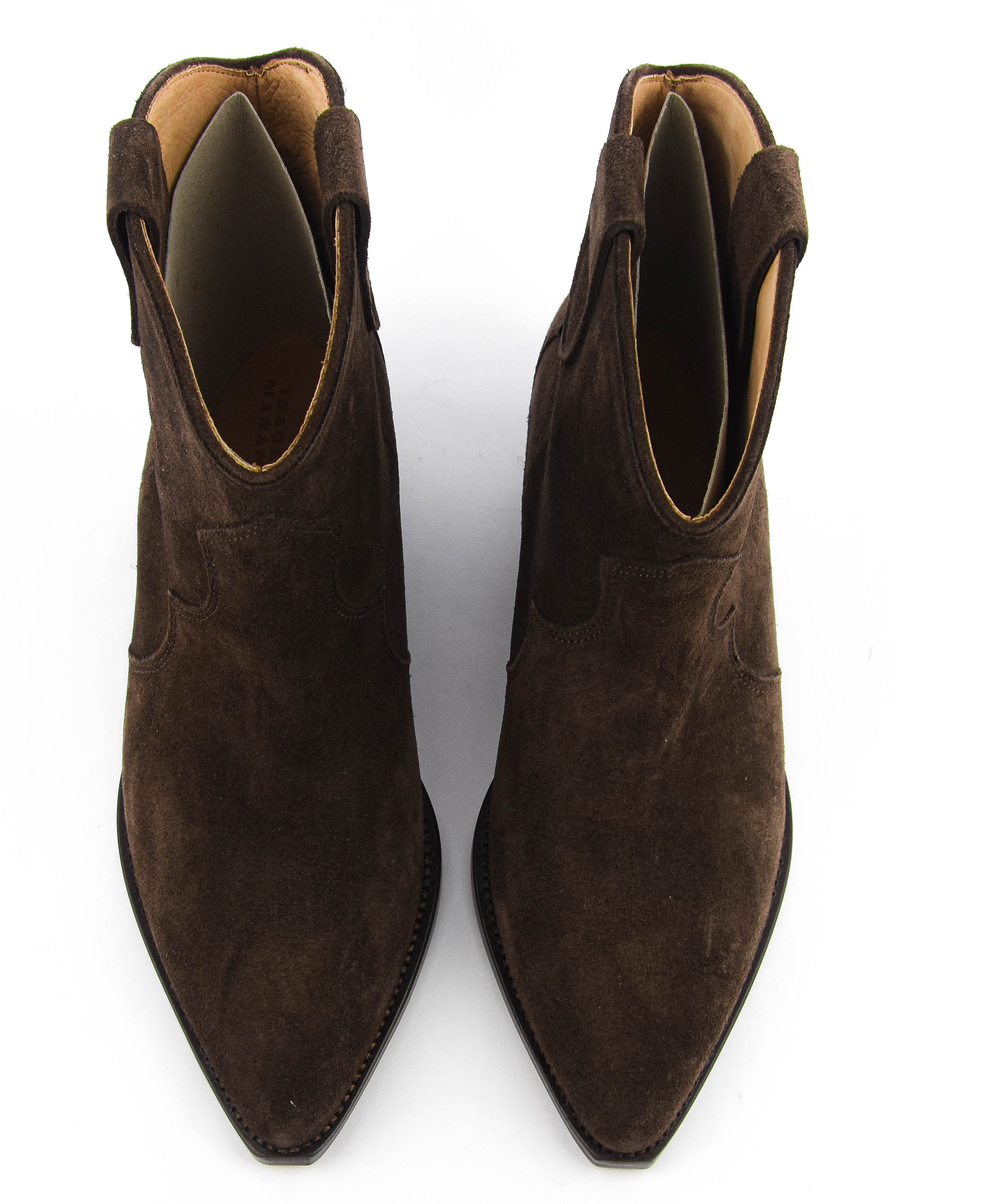 ISABEL MARANT DEWINA BOOTS CHOCOLAT