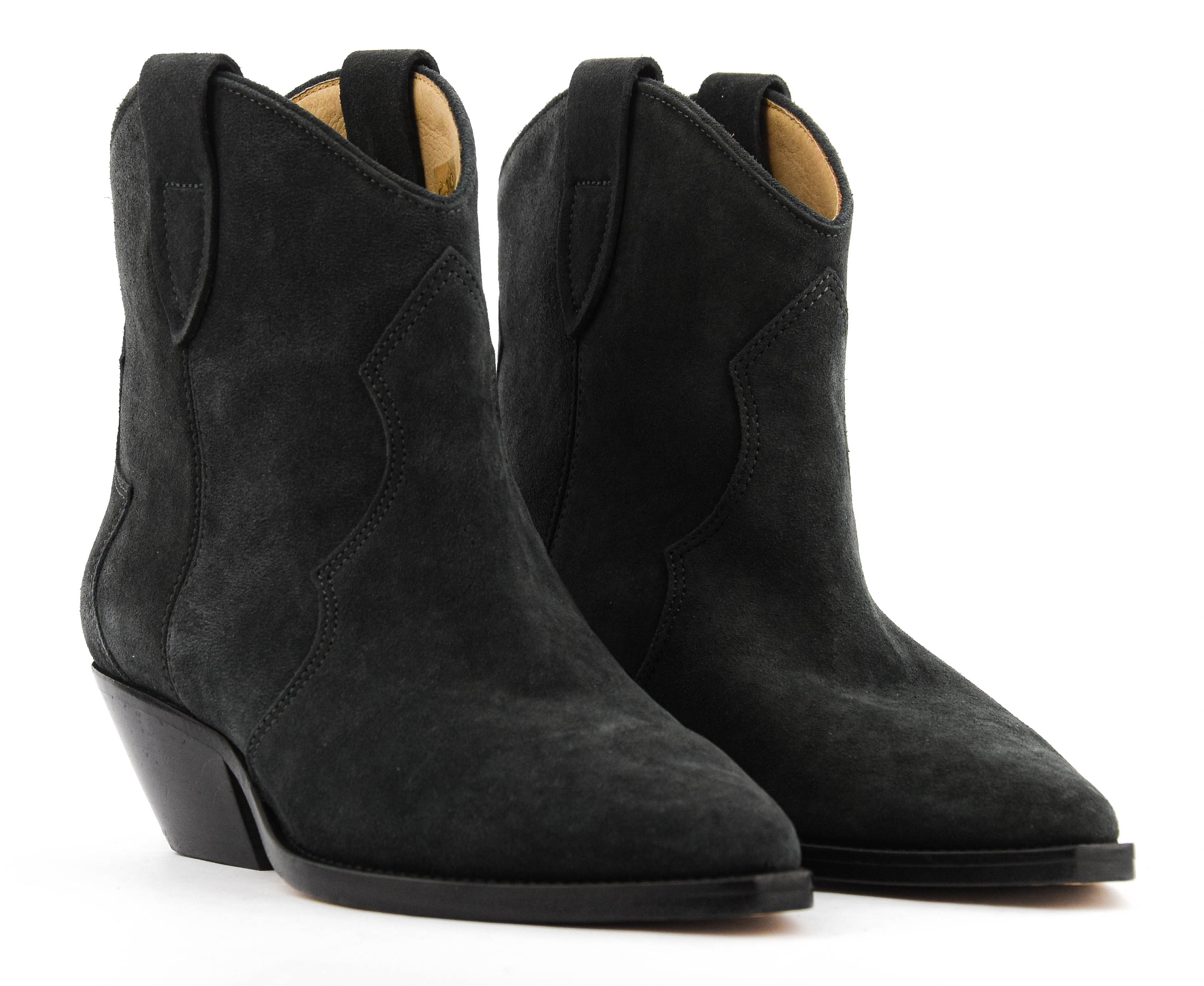 ISABEL MARANT DEWINA BOOTS FADED BLACK