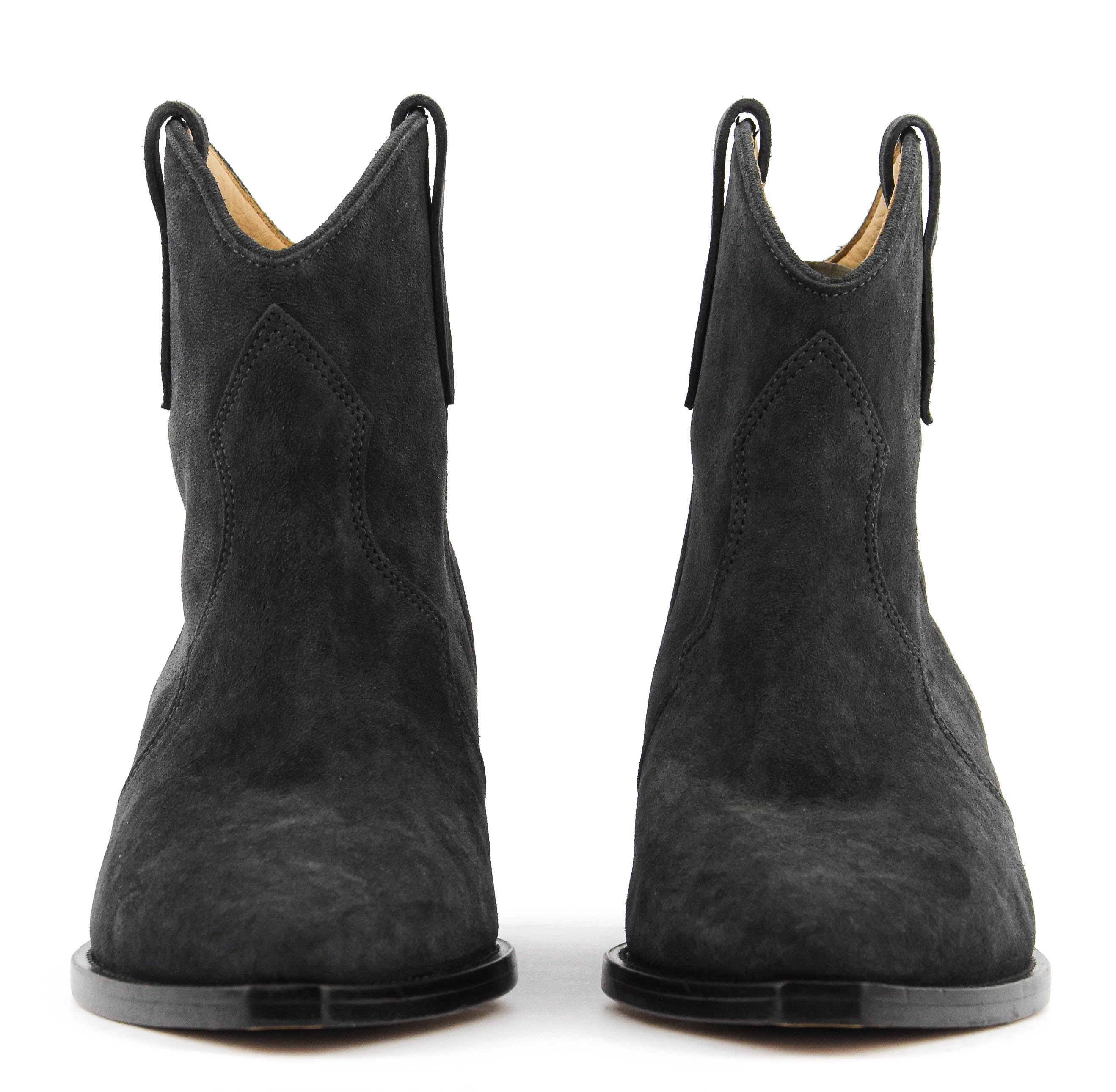 ISABEL MARANT DEWINA BOOTS FADED BLACK