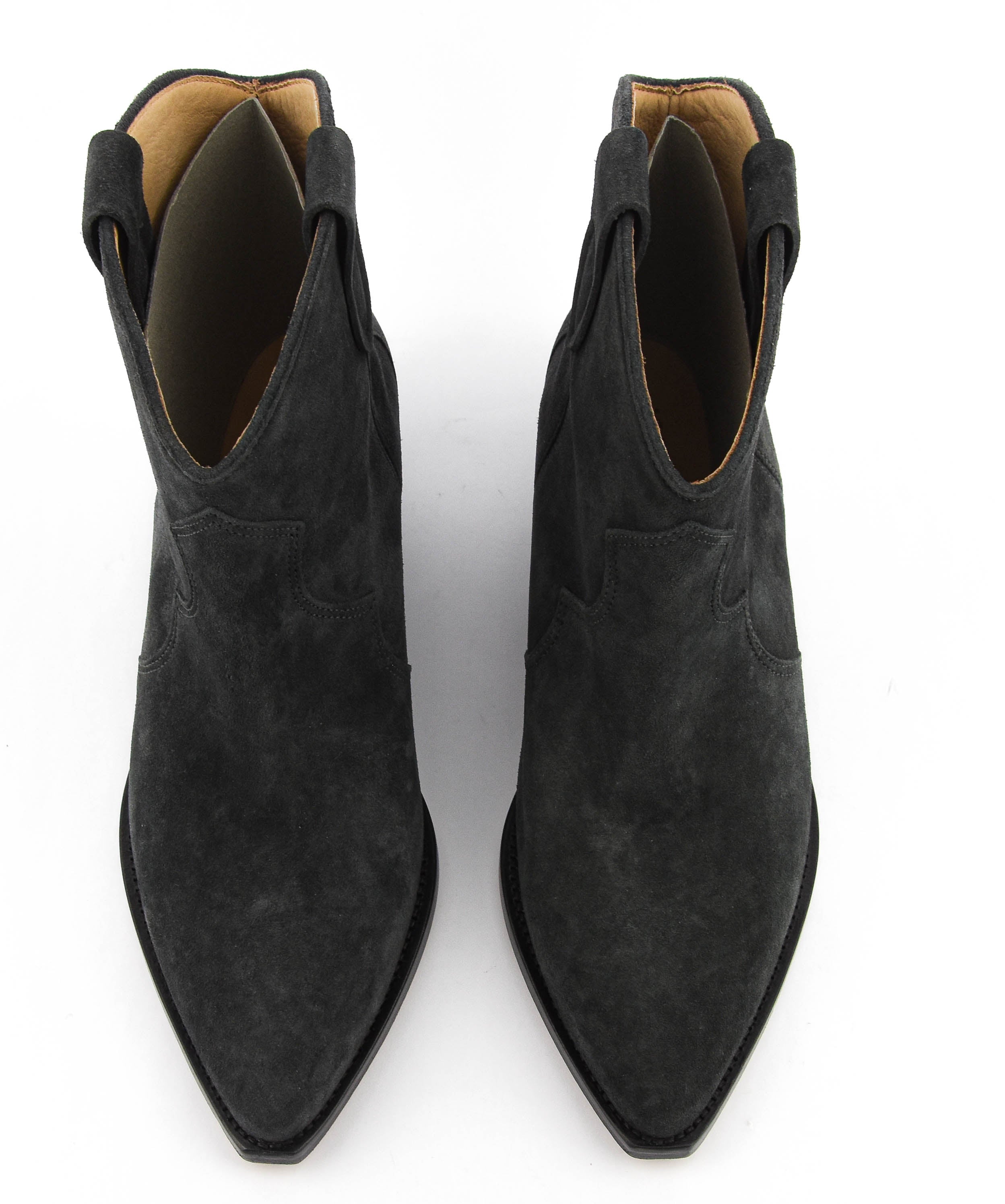 ISABEL MARANT DEWINA BOOTS FADED BLACK