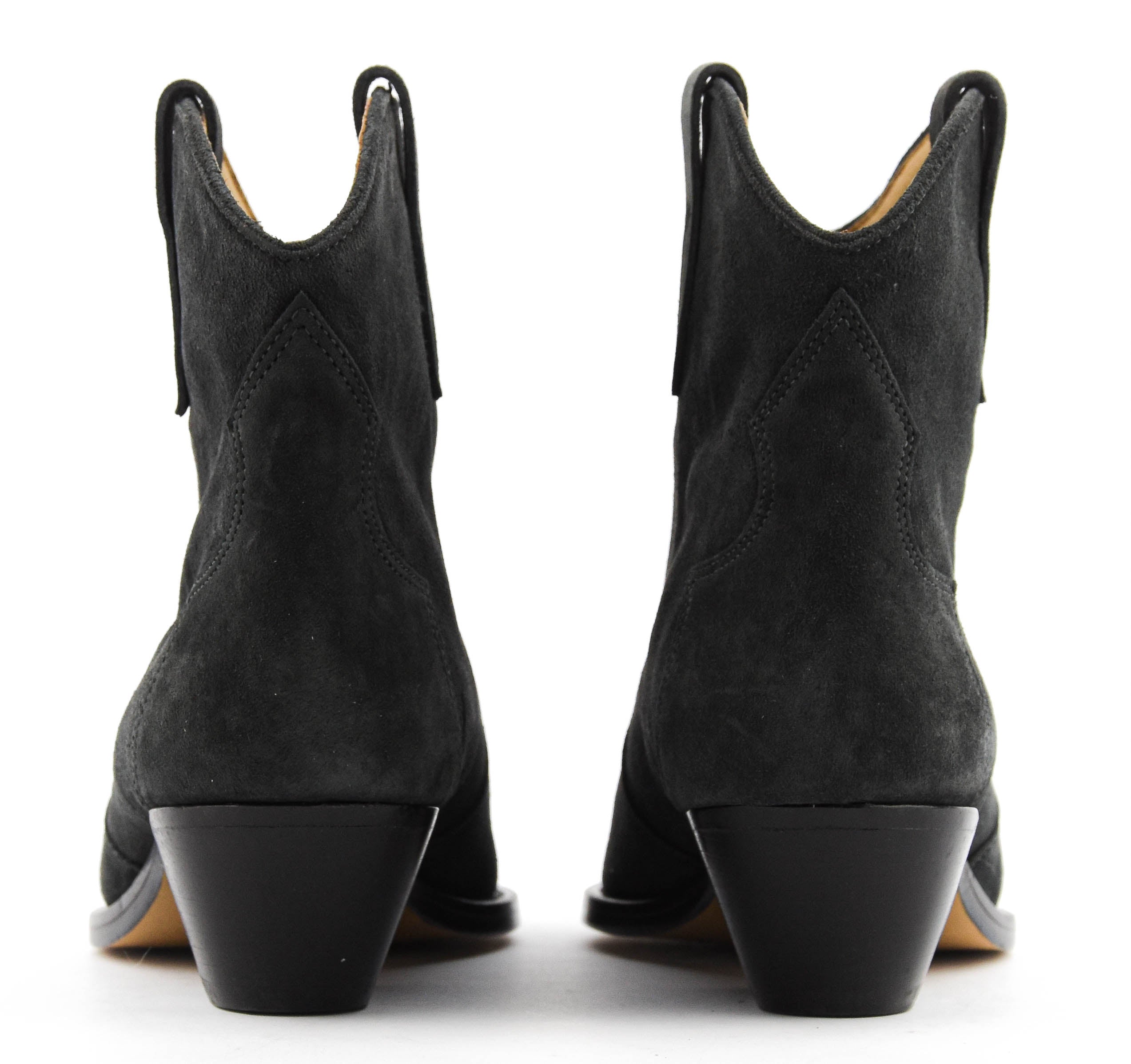 ISABEL MARANT DEWINA BOOTS FADED BLACK