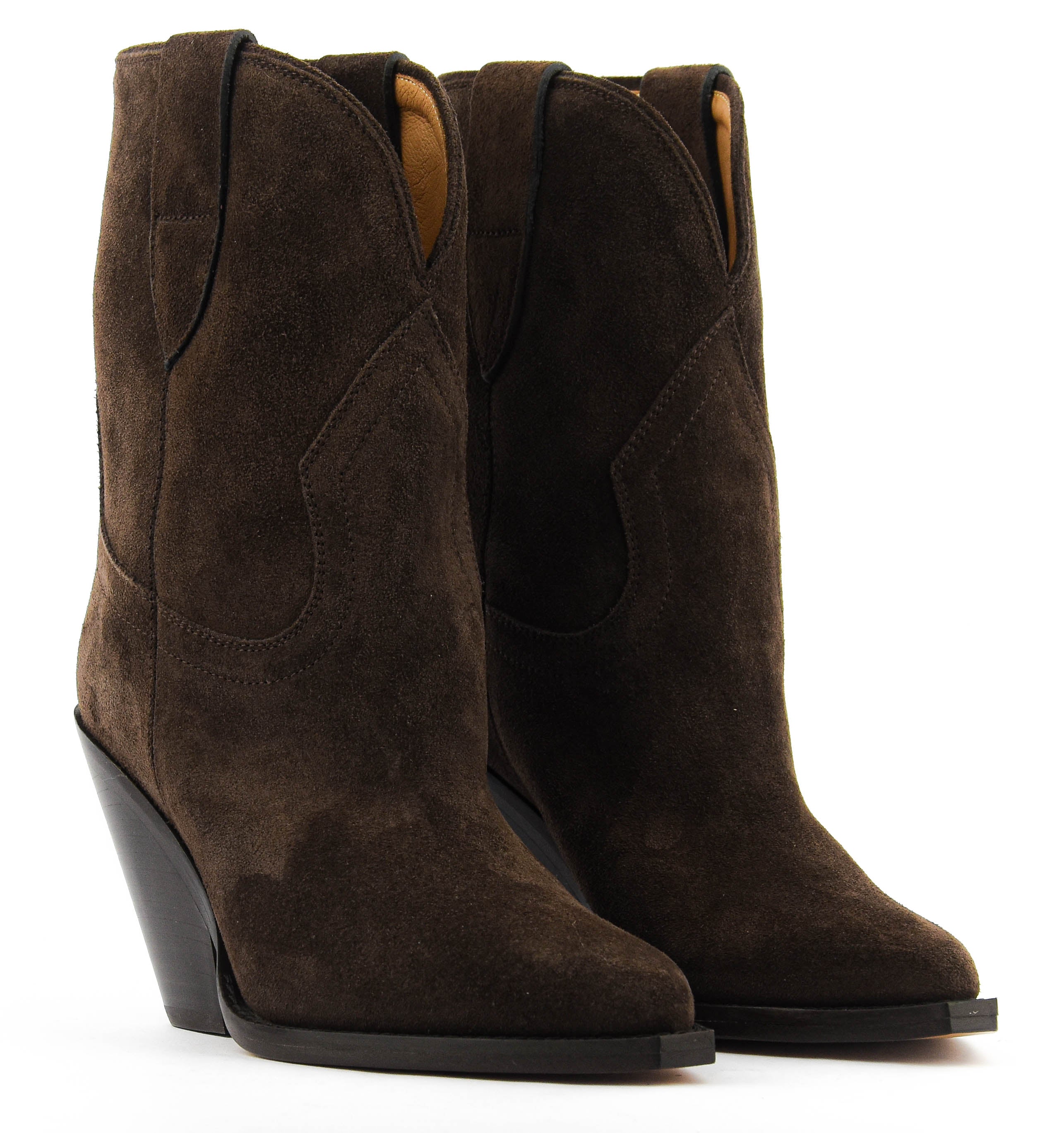 ISABEL MARANT LEYANE BOOTS CHOCOLAT