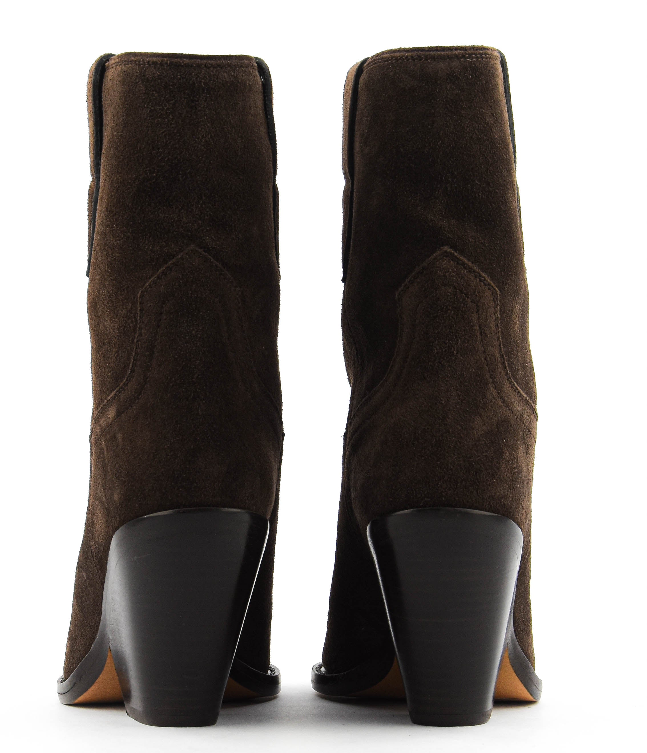 ISABEL MARANT LEYANE BOOTS CHOCOLAT