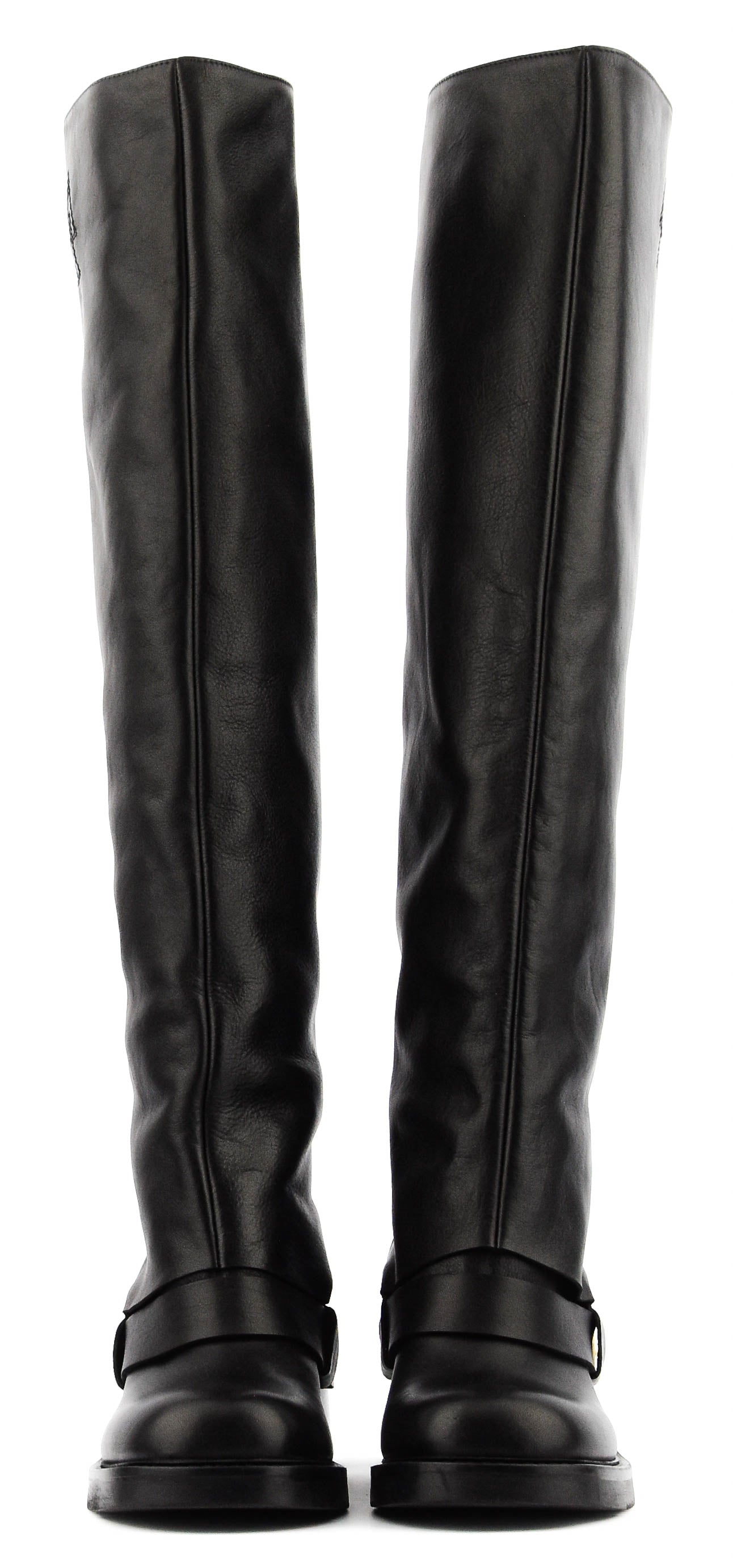ELENA IACHI HOODED BIKER BLACK/GOLD